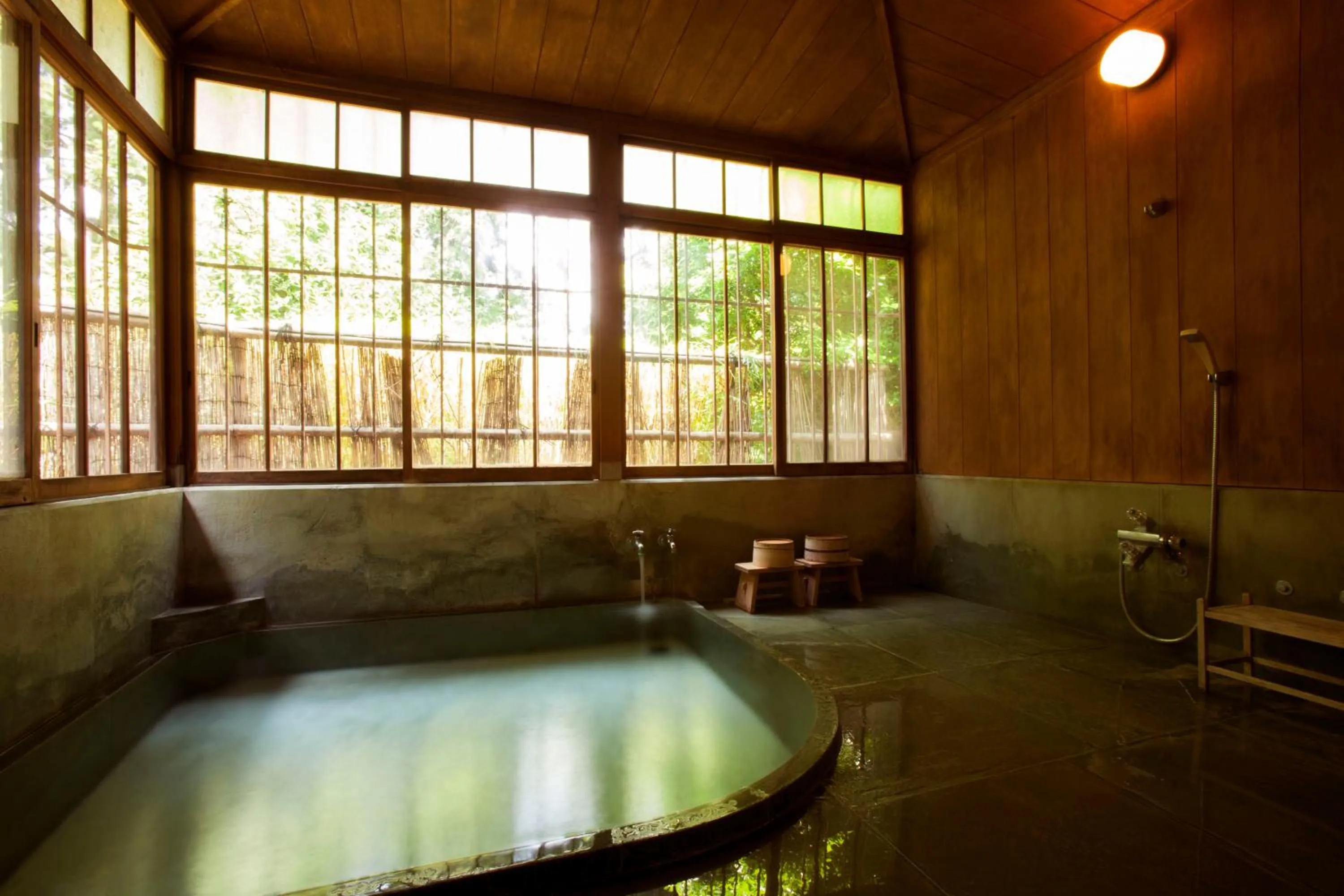 Hot Spring Bath in Sanyo-so