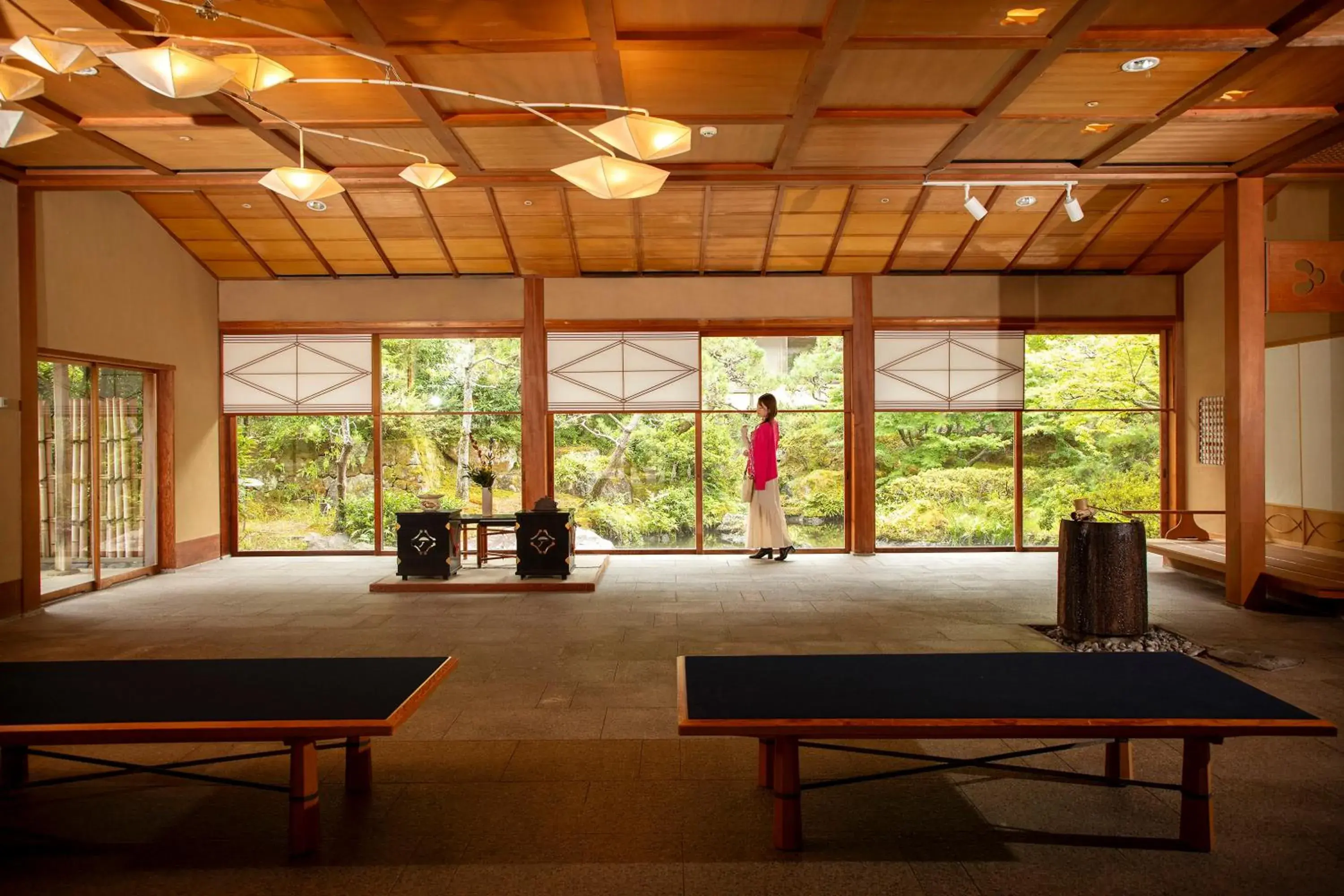 Lobby or reception in Sanyo-so Lobby or reception in Sanyo-so