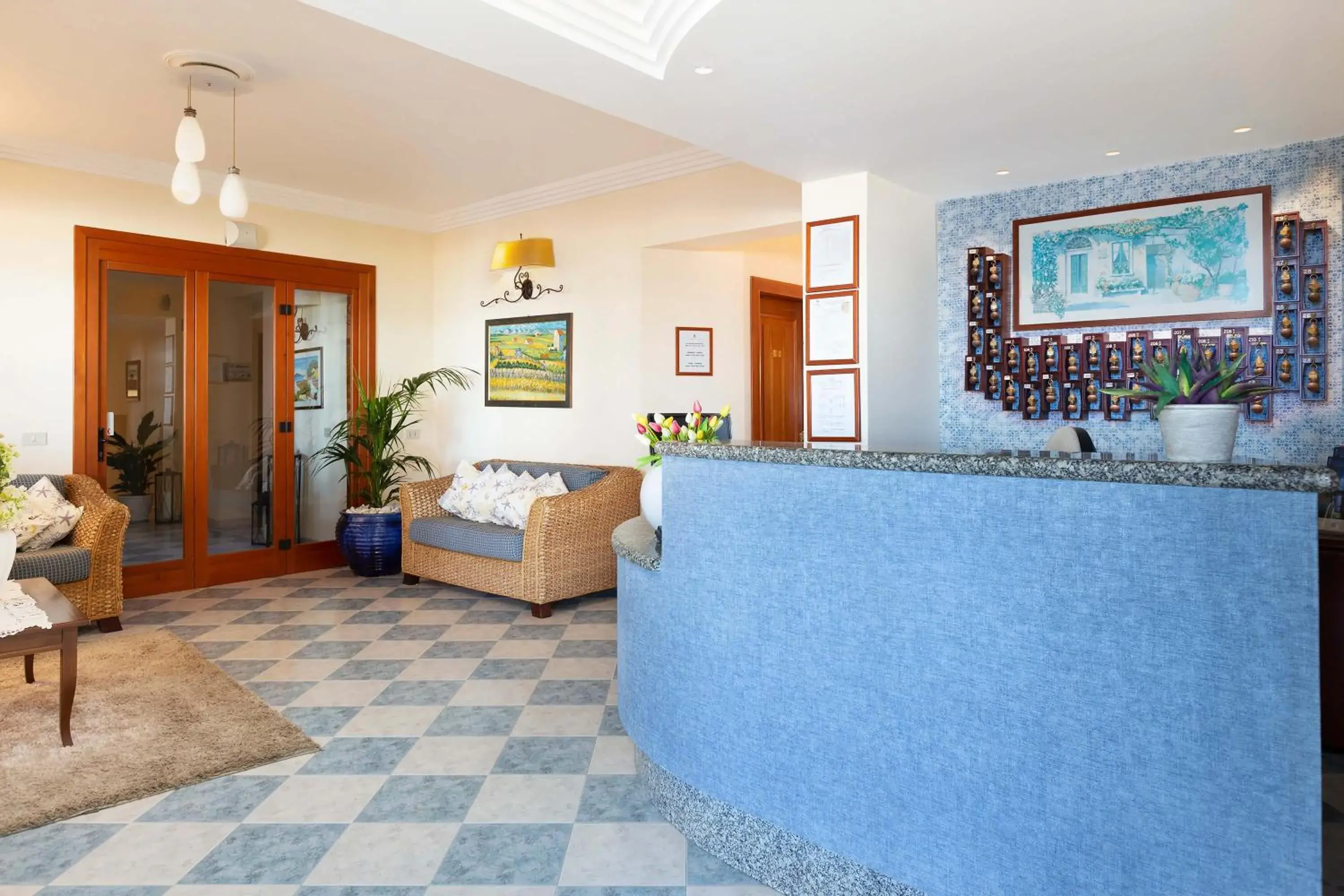 Lobby or reception in Mira Spiaggia Lobby or reception in Mira Spiaggia