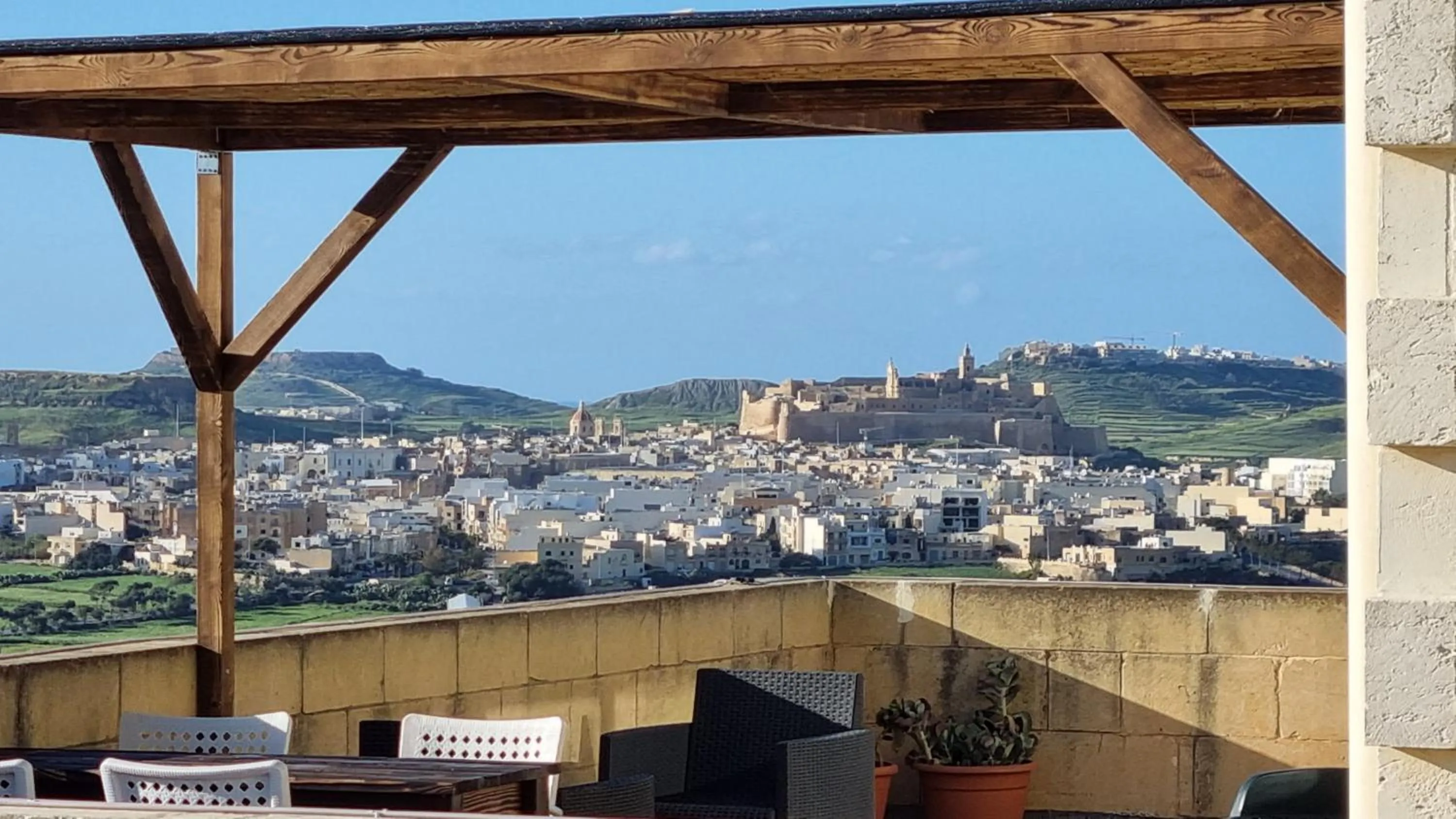 City view in Villa Serenity B&B