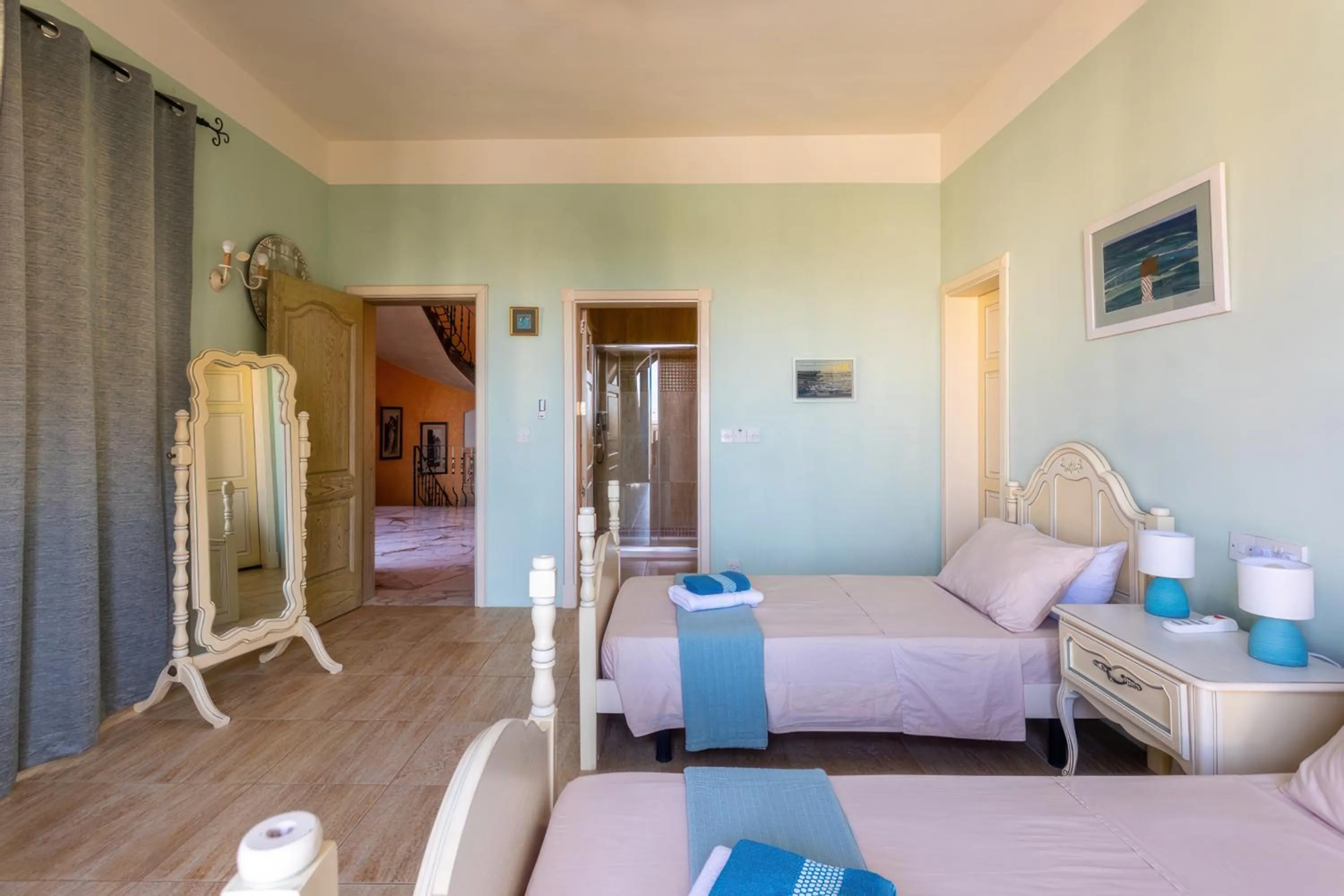 Bedroom in Villa Serenity B&B