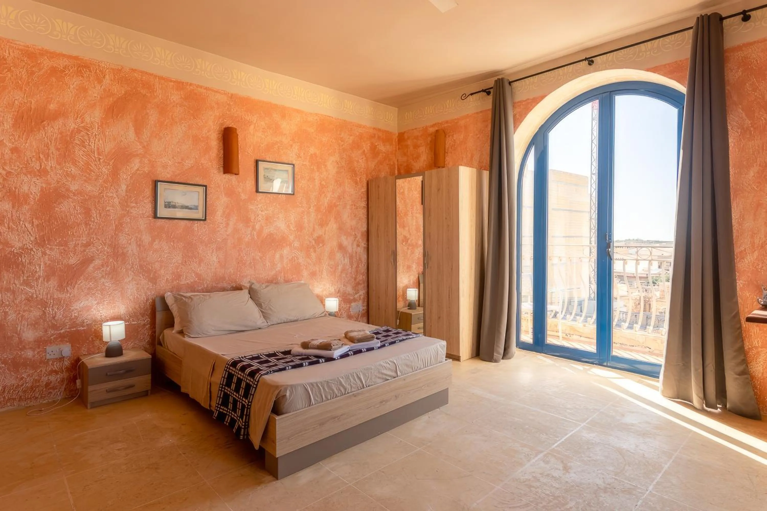 Bedroom in Villa Serenity B&B