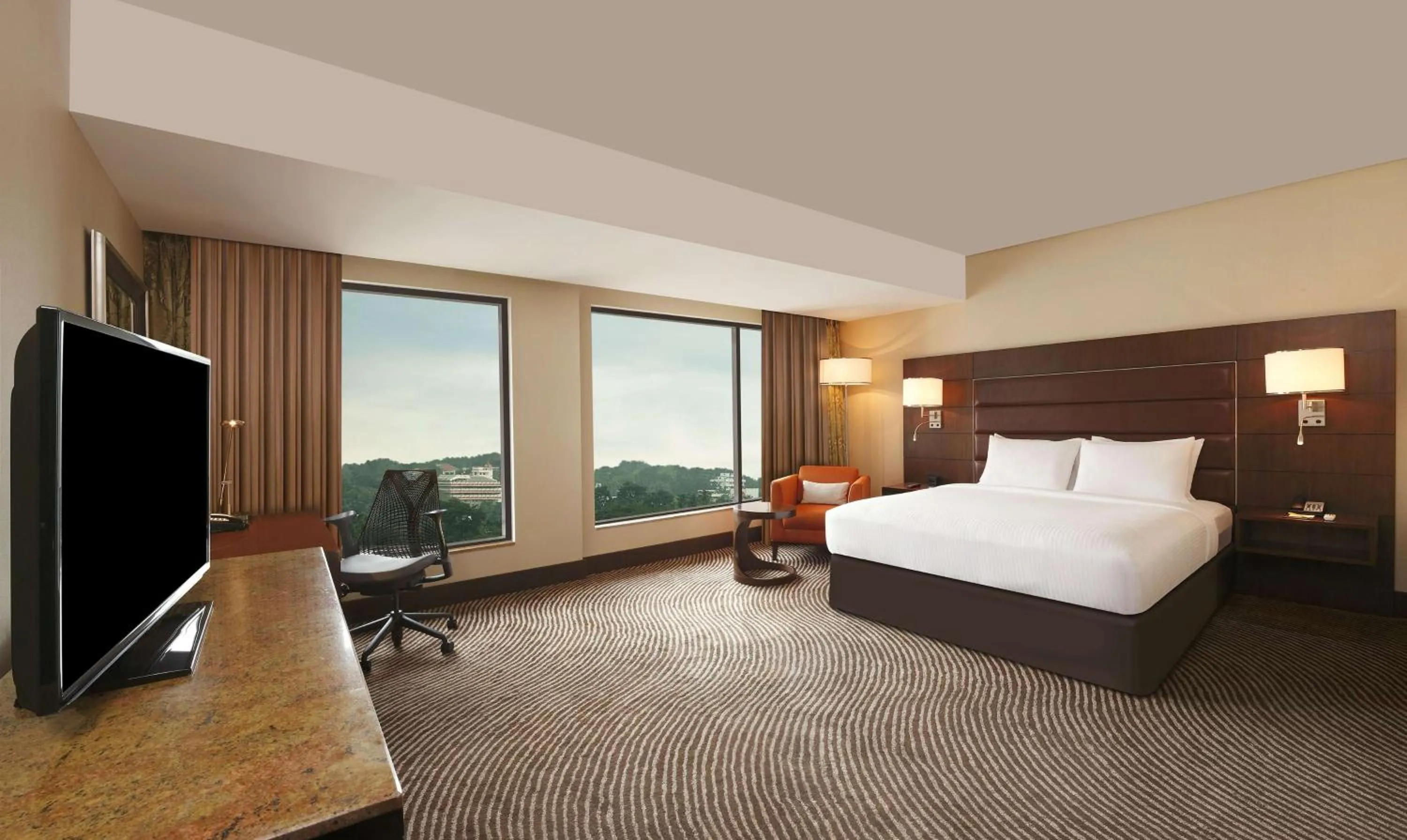 Bed in Hilton Garden Inn, Trivandrum