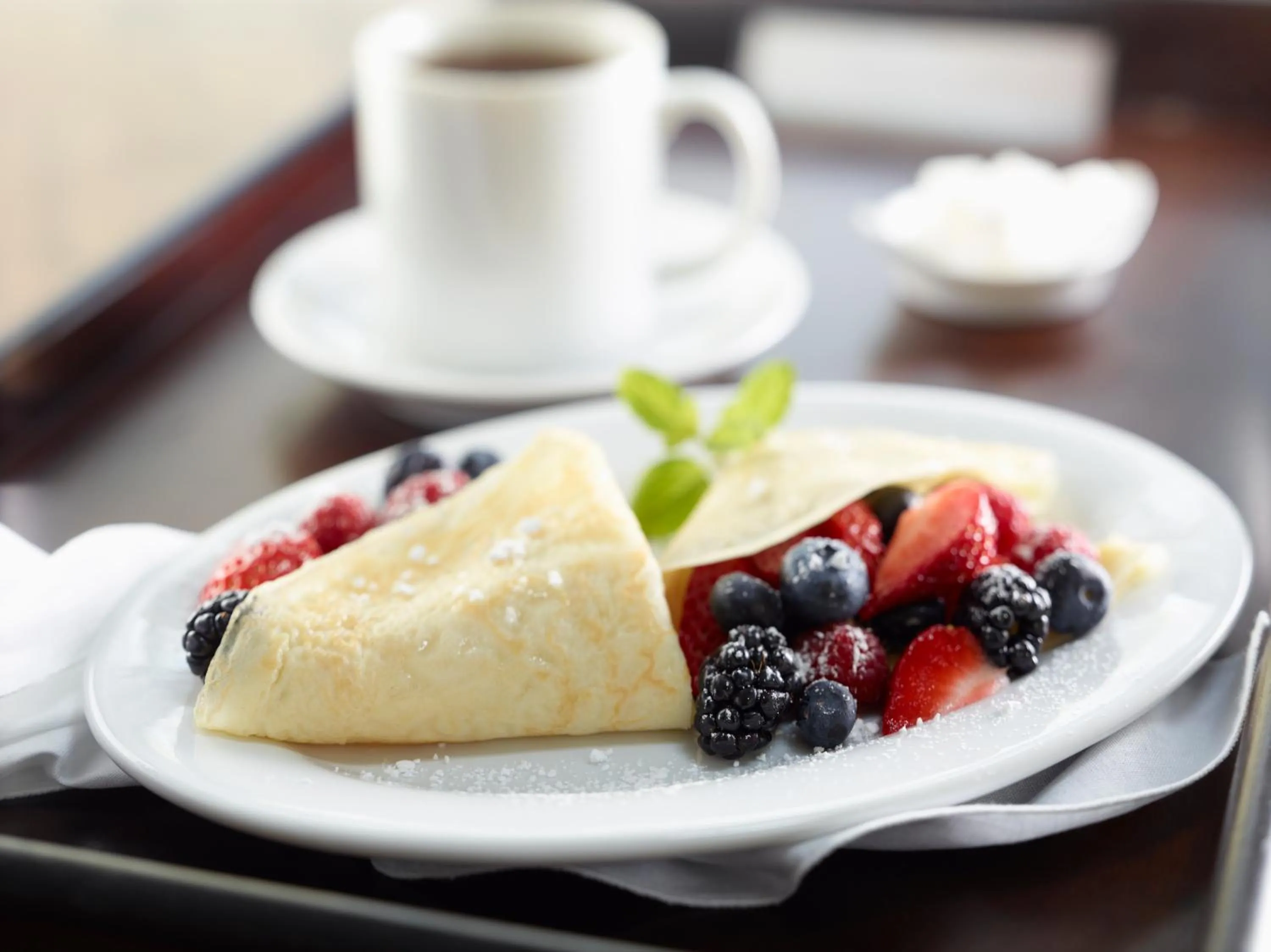 Continental breakfast in Hilton Garden Inn, Trivandrum