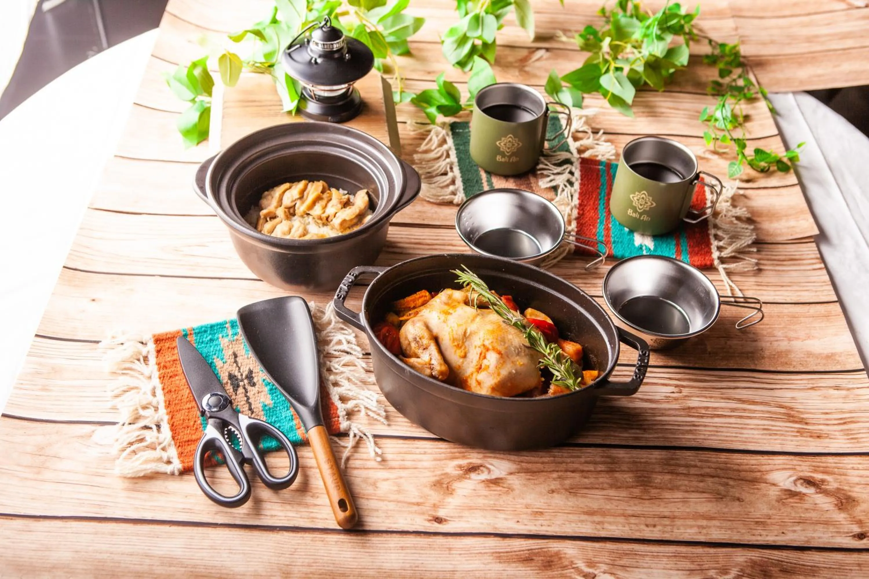 Food in Hotel BaliAn Resort Shinjuku Glamping