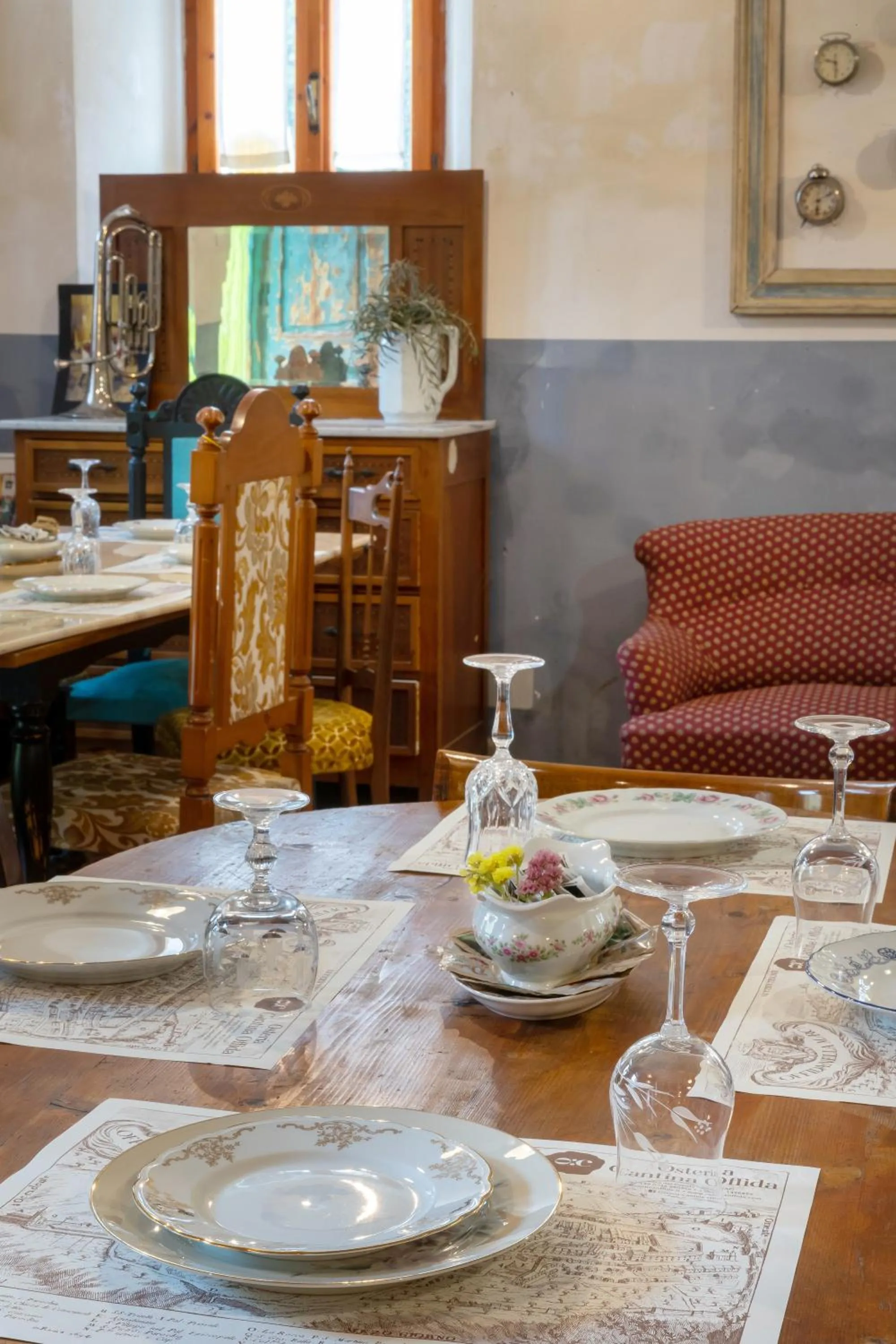 Food and drinks in Locanda Tanè