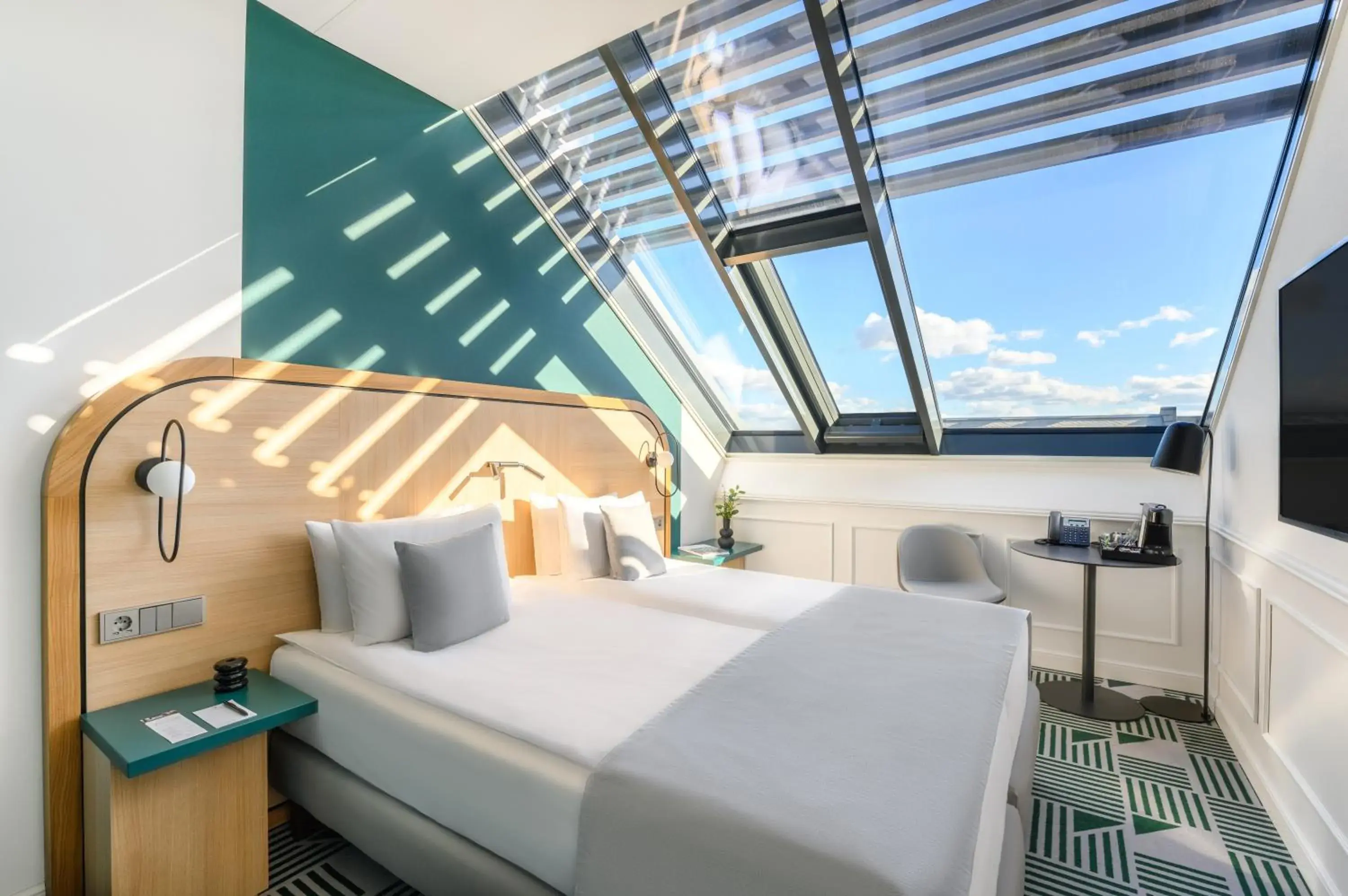 Superior Top Floor Double Room in Hotel Oktogon Haggenmacher by Continental Group Superior Top Floor Double Room in Hotel Oktogon Haggenmacher by Continental Group