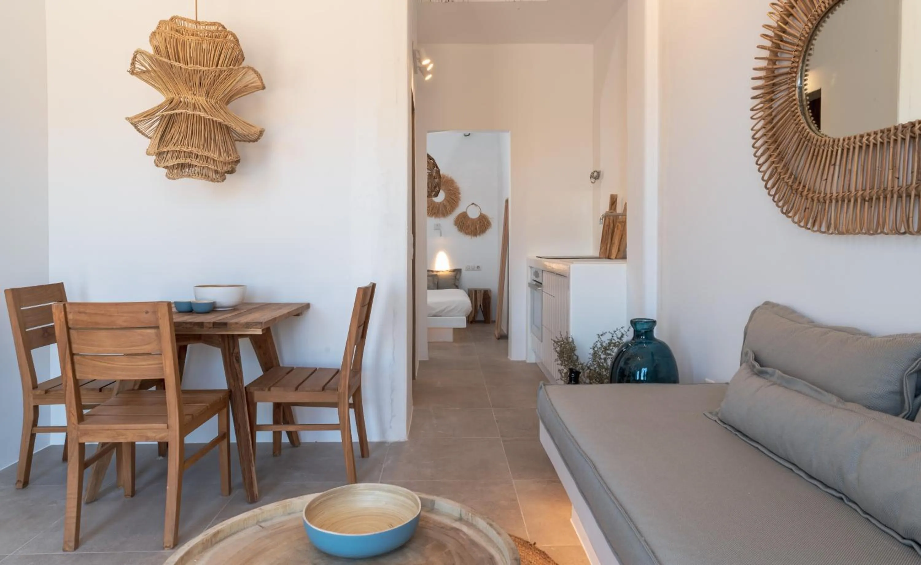 Seating area in Anemela Villas & Suites Mykonos