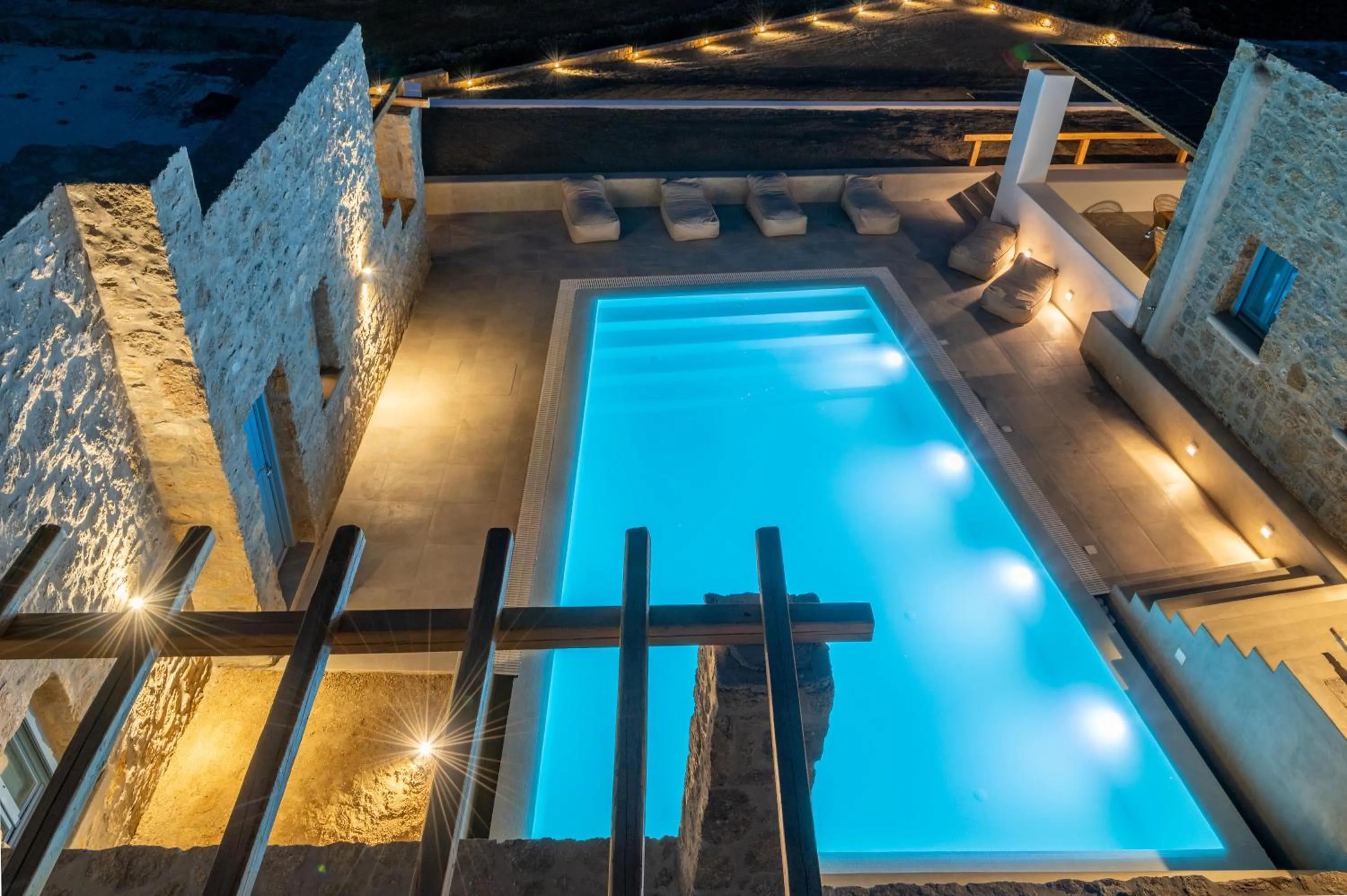 Swimming pool in Anemela Villas & Suites Mykonos