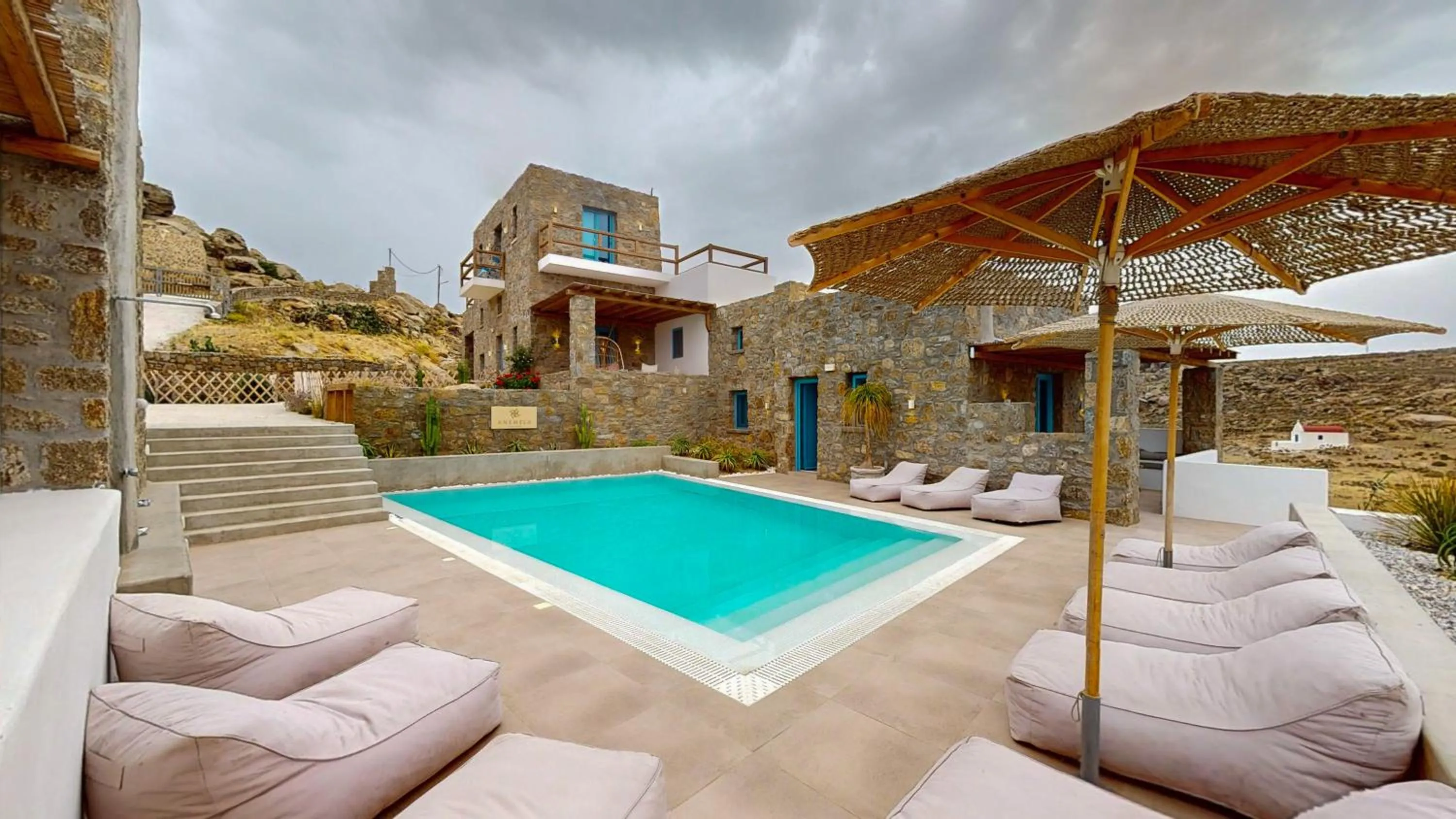 Swimming pool in Anemela Villas & Suites Mykonos