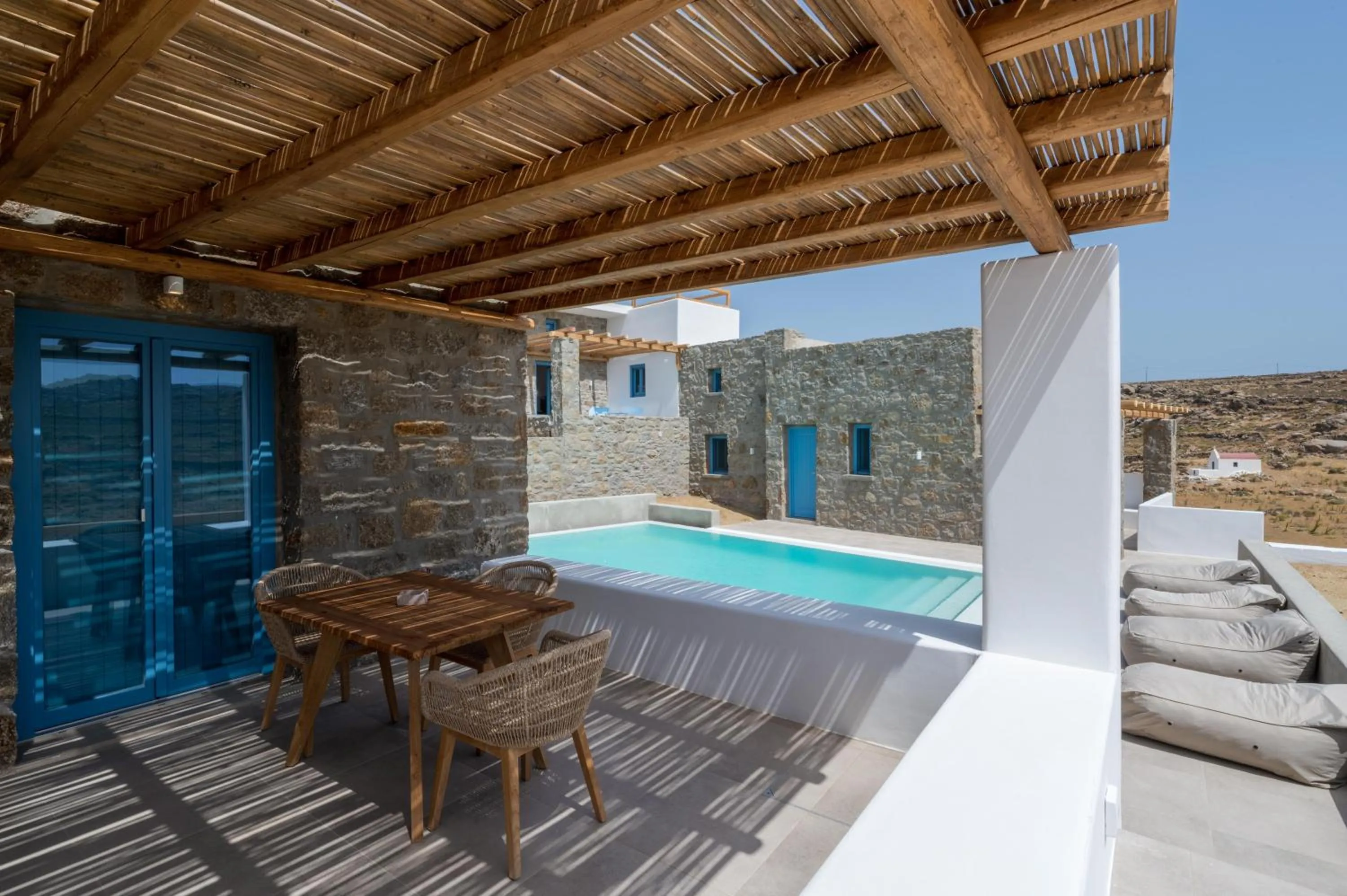 Swimming pool in Anemela Villas & Suites Mykonos