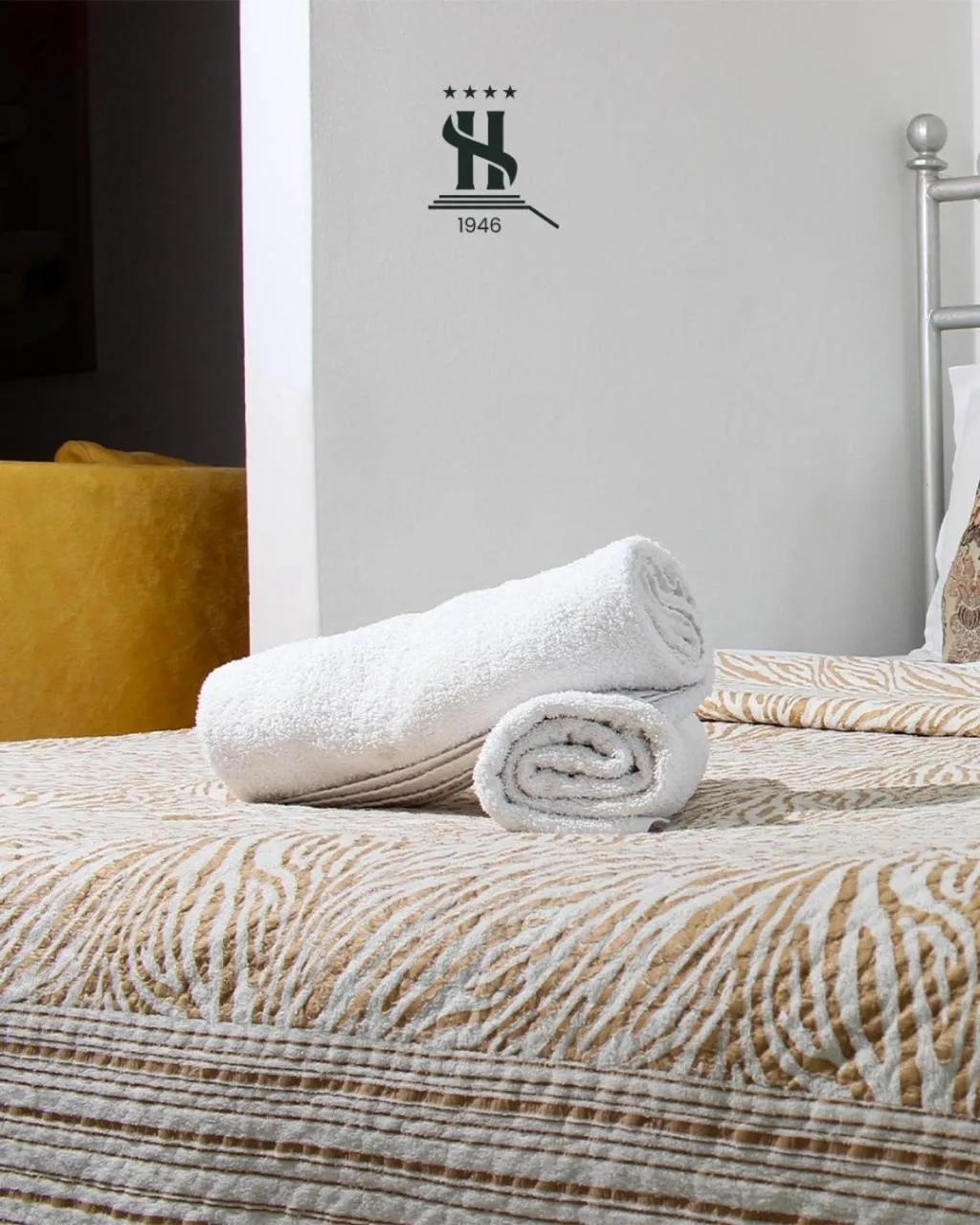 Bed in Hotel Sara & SPA