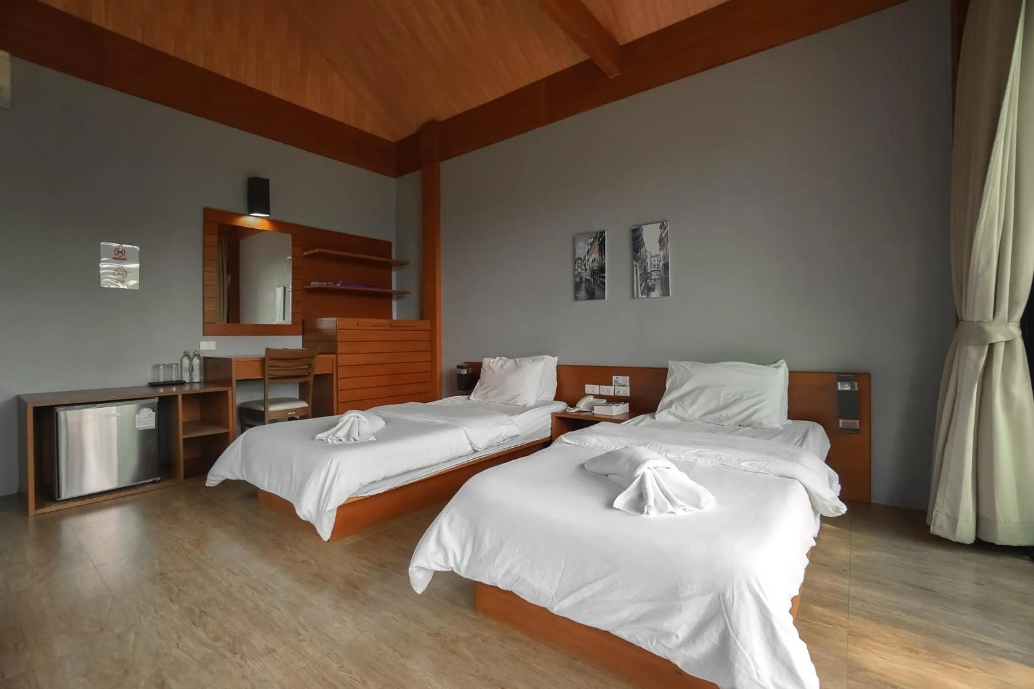 Bed in The Grace Amphawa