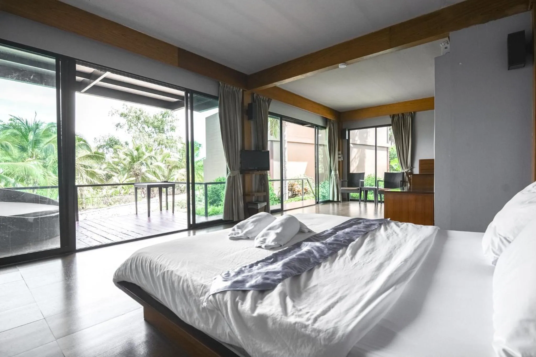 Bed in The Grace Amphawa