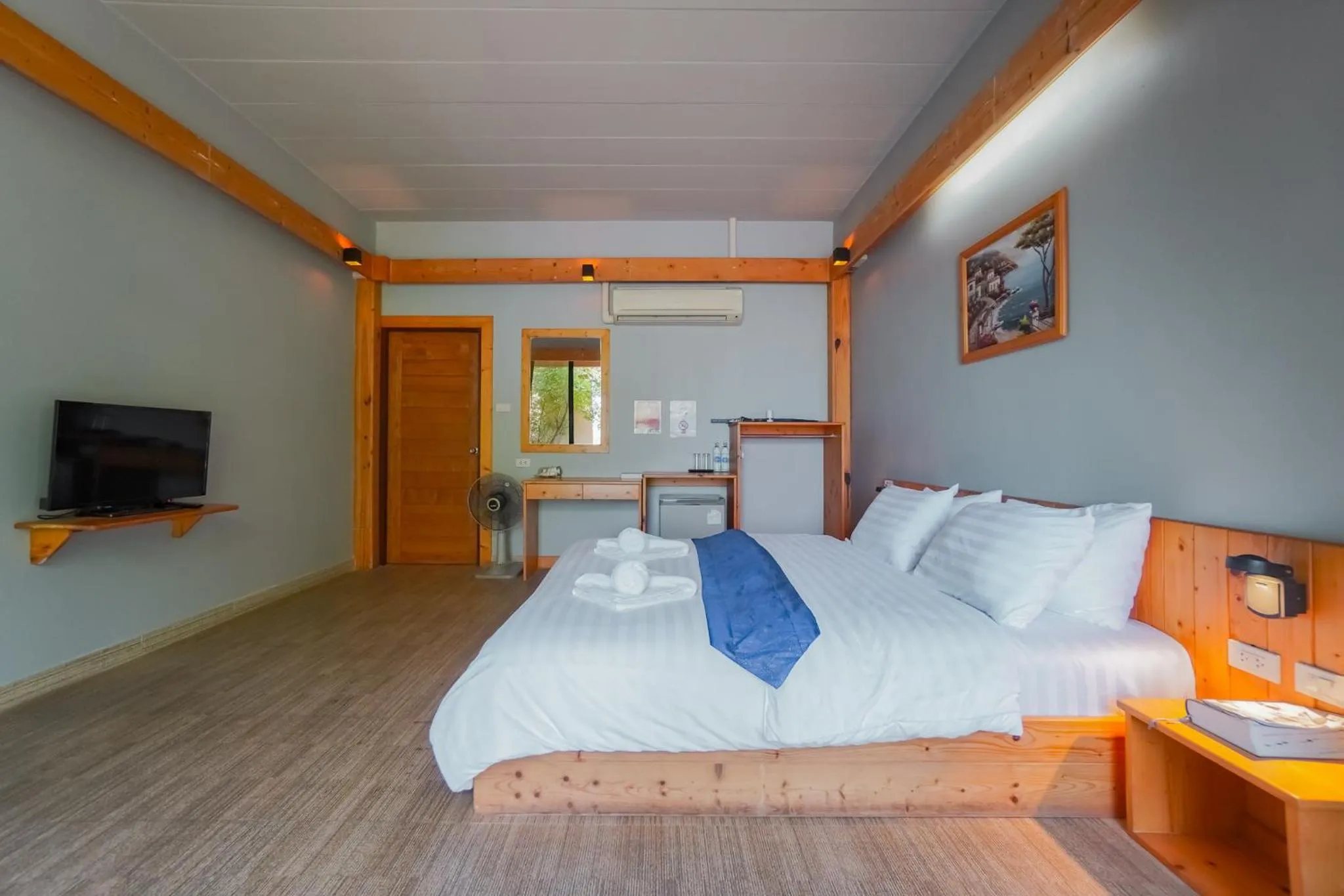 Bed in The Grace Amphawa