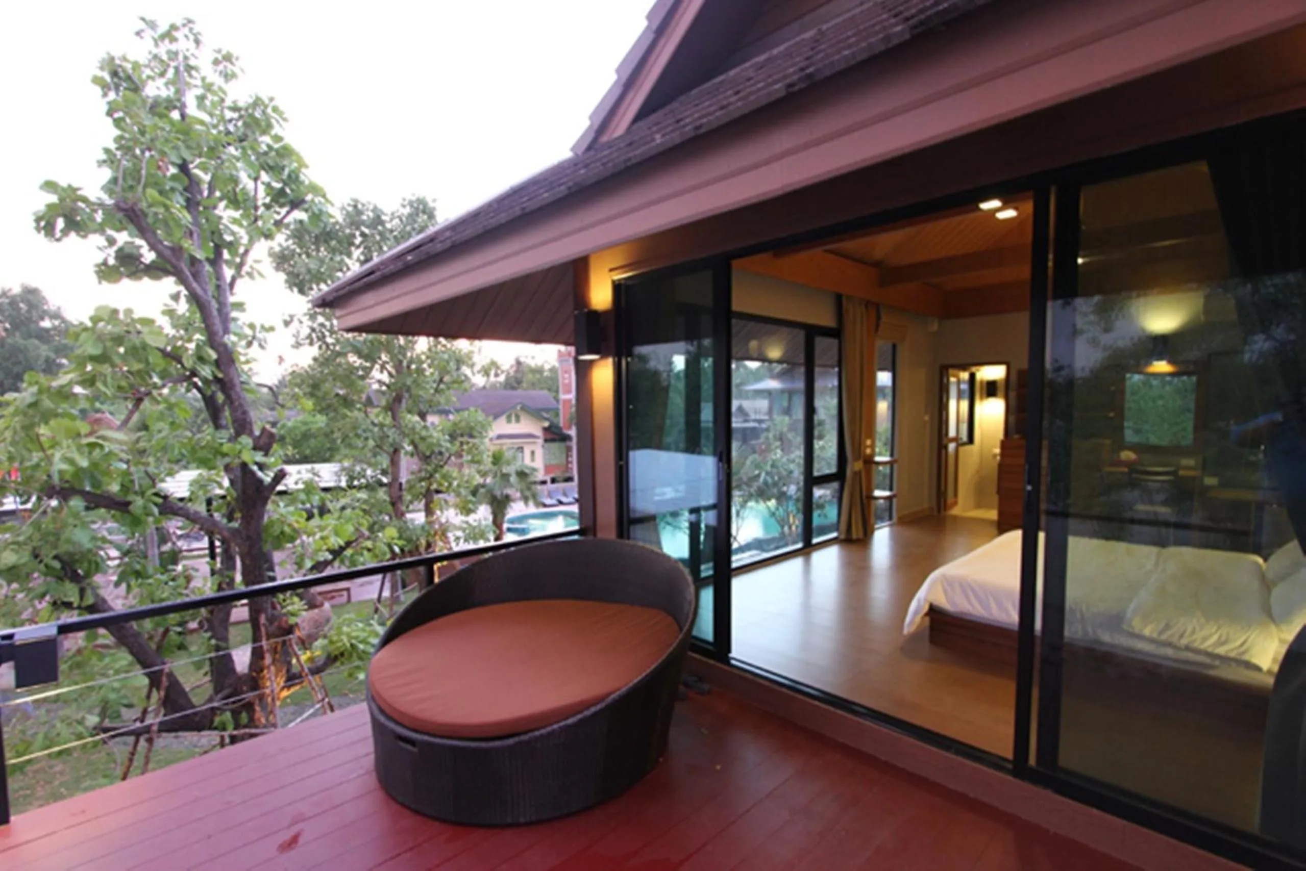 Balcony/Terrace in The Grace Amphawa