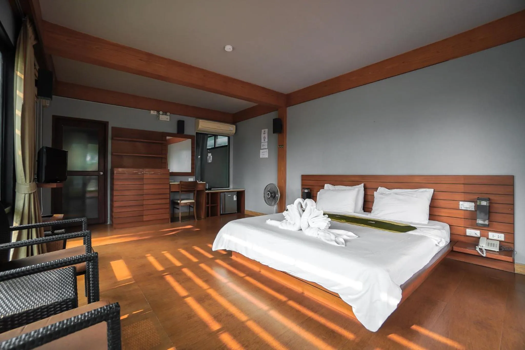 Bed in The Grace Amphawa