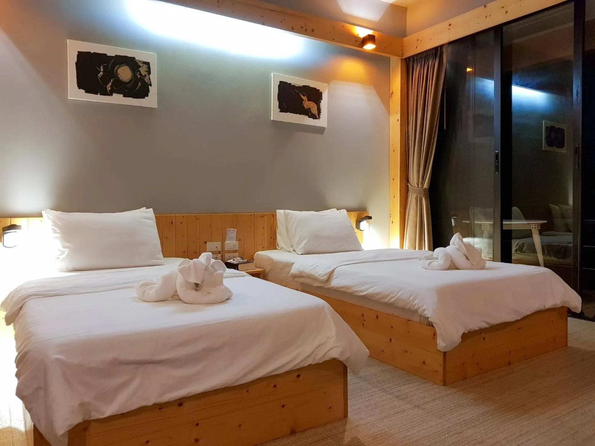 Bed in The Grace Amphawa