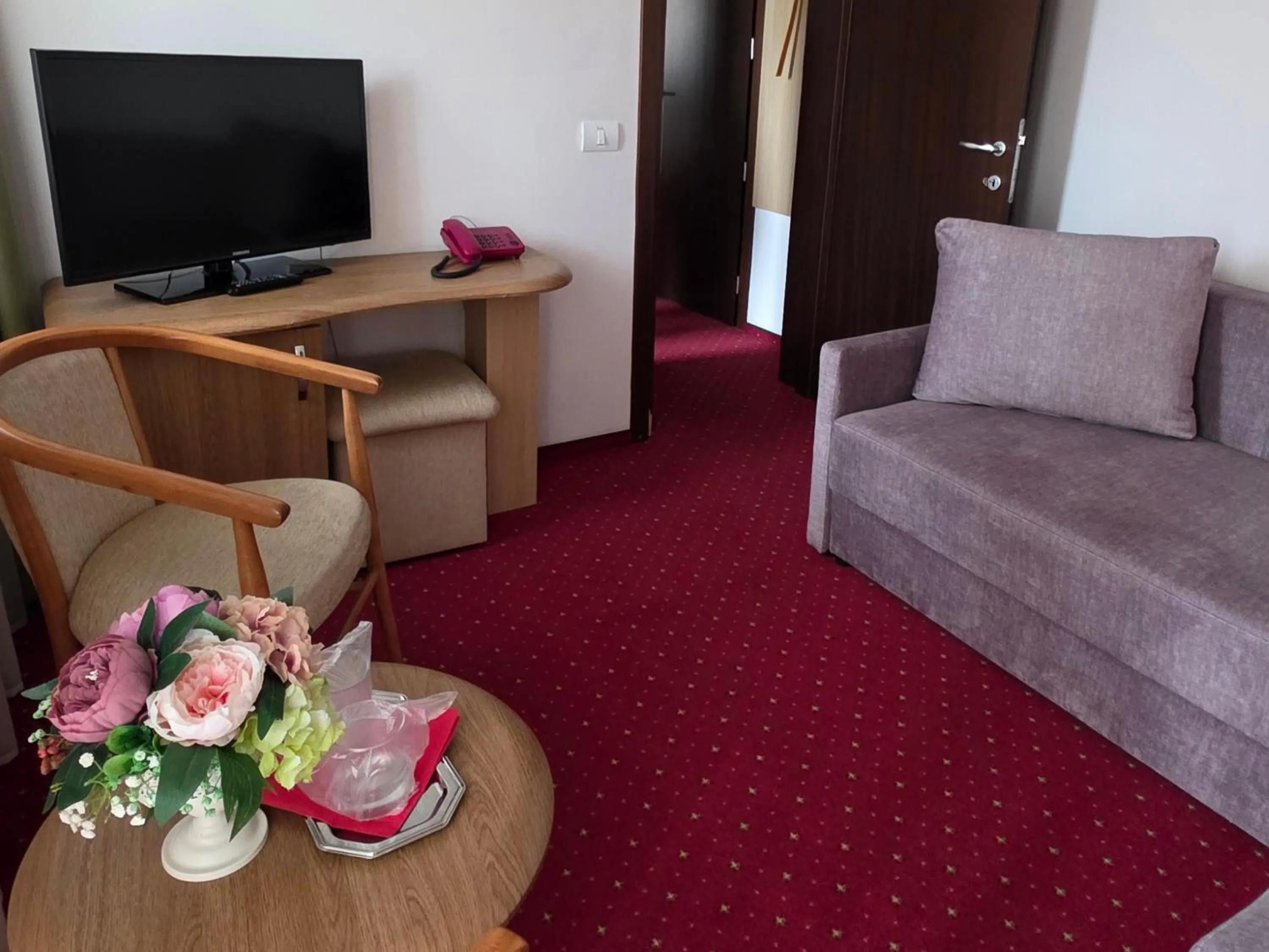 Living room in Hotel Carpați