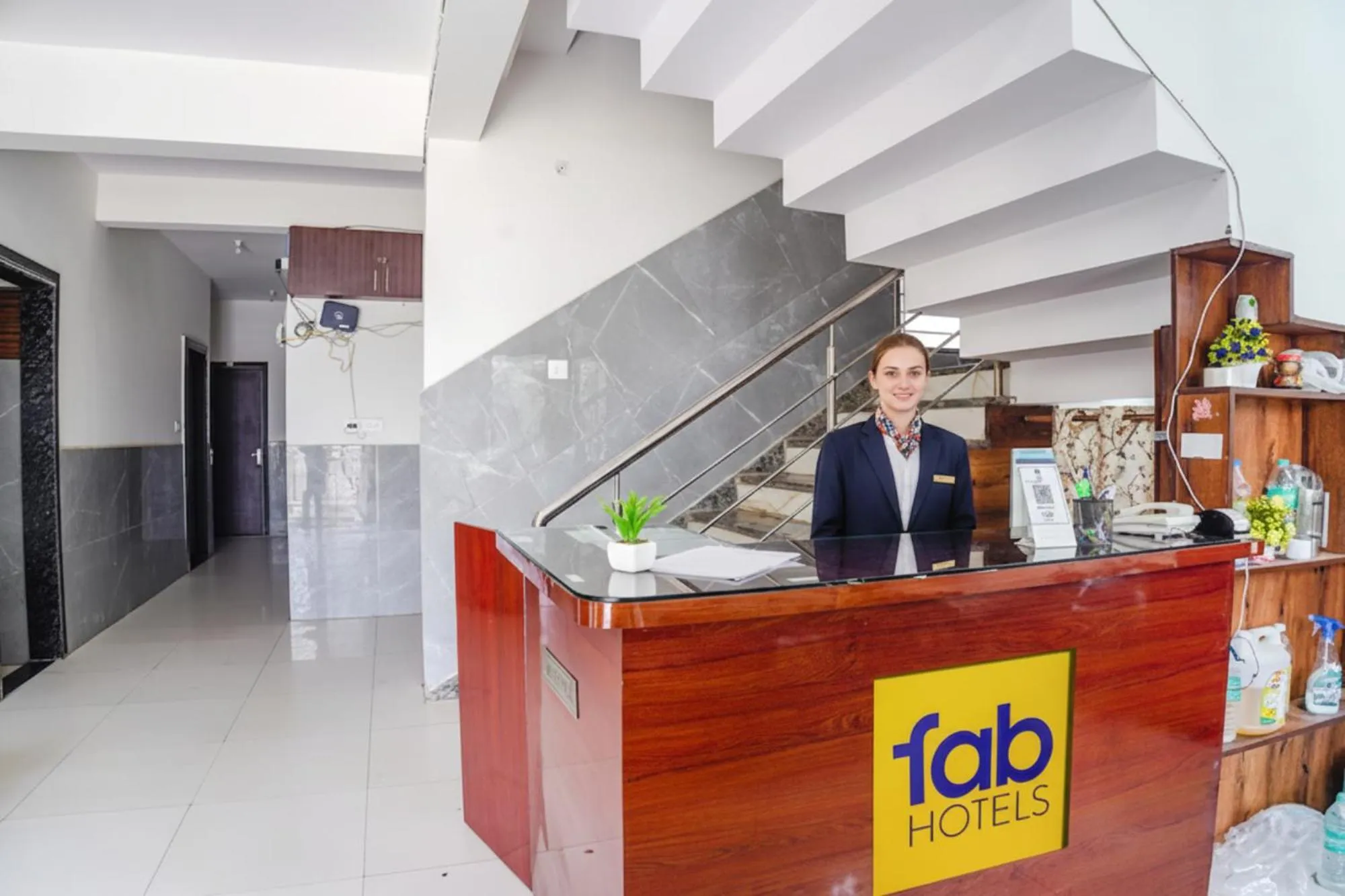 Lobby or reception in FabHotel SSG