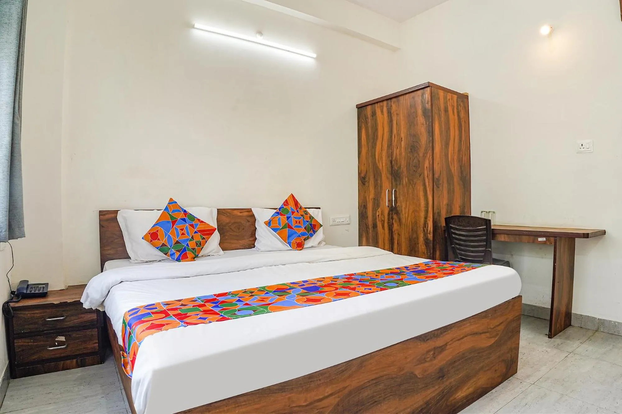 Bedroom, Bed in FabHotel SSG