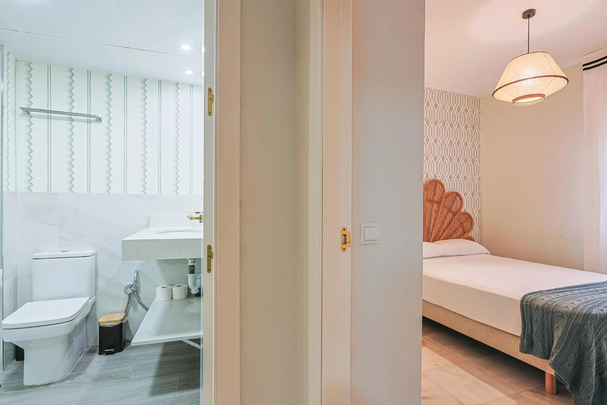 Bed in San Clemente House