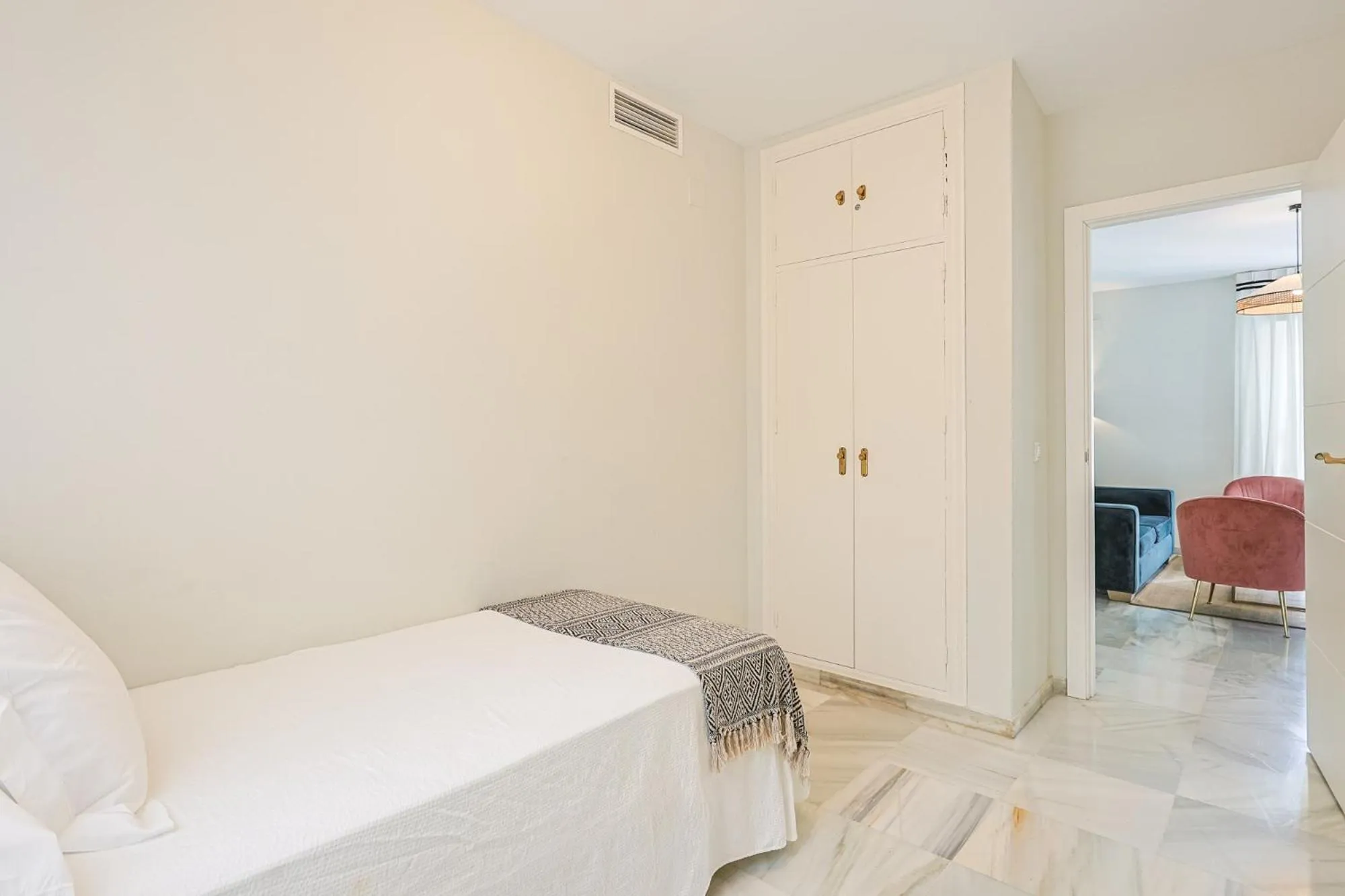 Bed in San Clemente House