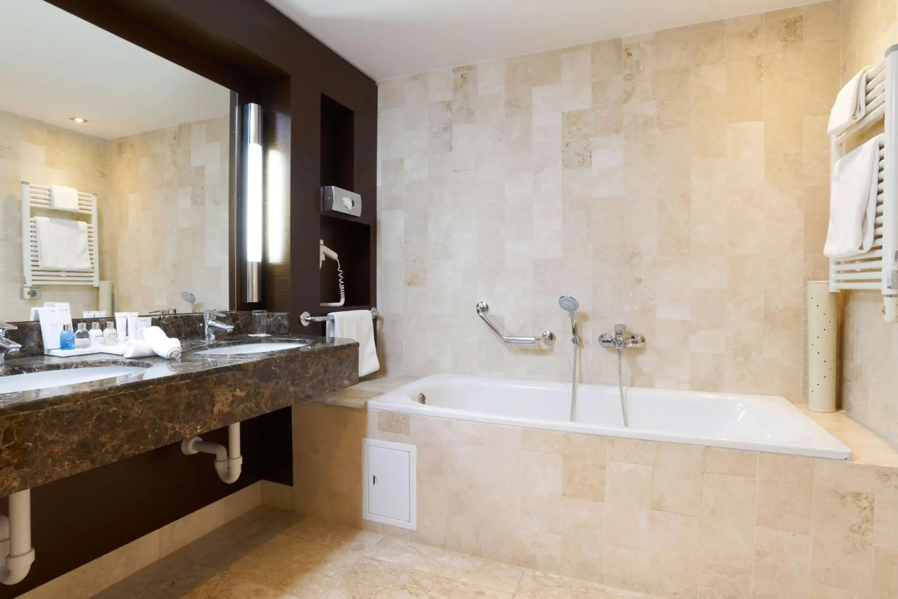 Bathroom in Radisson Hotel Astana Bathroom in Radisson Hotel Astana