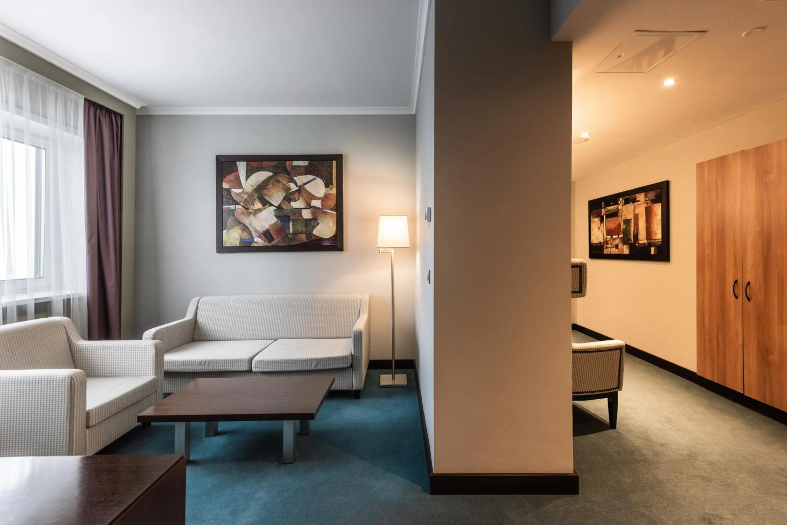 Living room in Radisson Hotel Astana