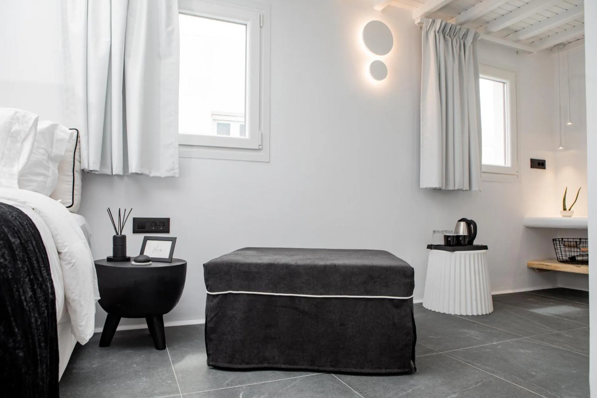 Photo of the whole room, Bed in She Mykonos - Luxury Apartments