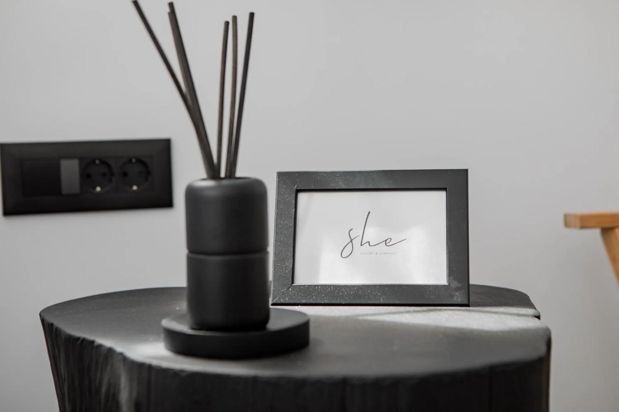 Decorative detail in She Mykonos - Luxury Apartments