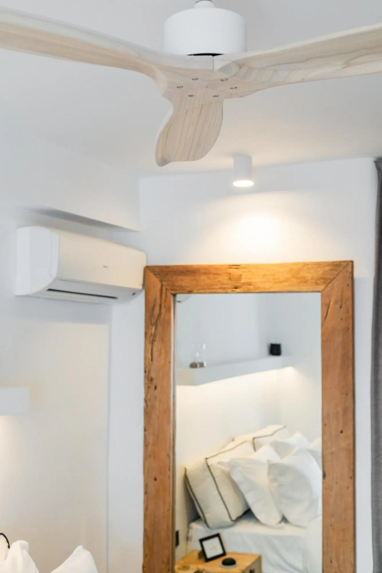 Bed in She Mykonos - Luxury Apartments