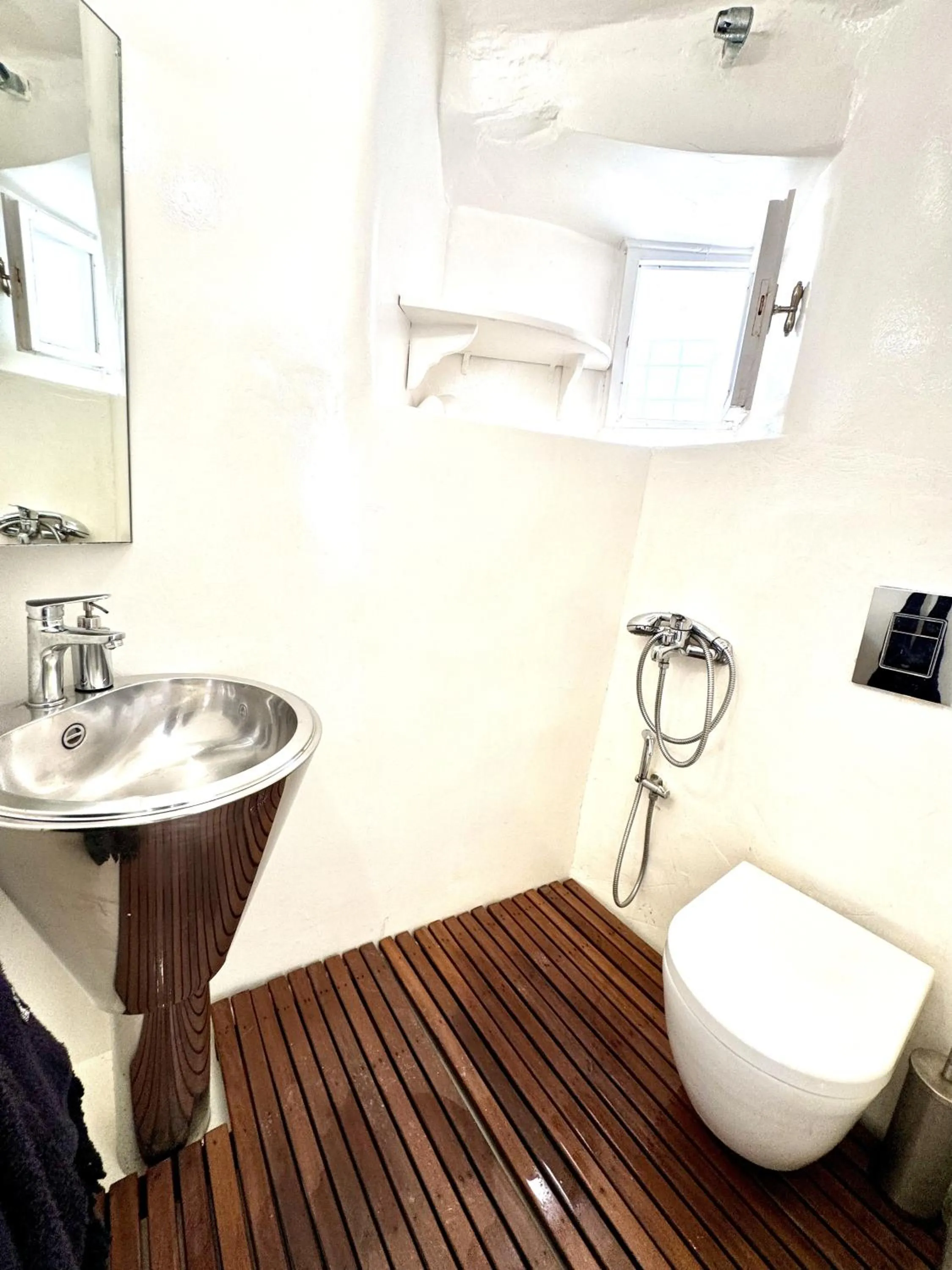 Shower in She Mykonos - Luxury Apartments
