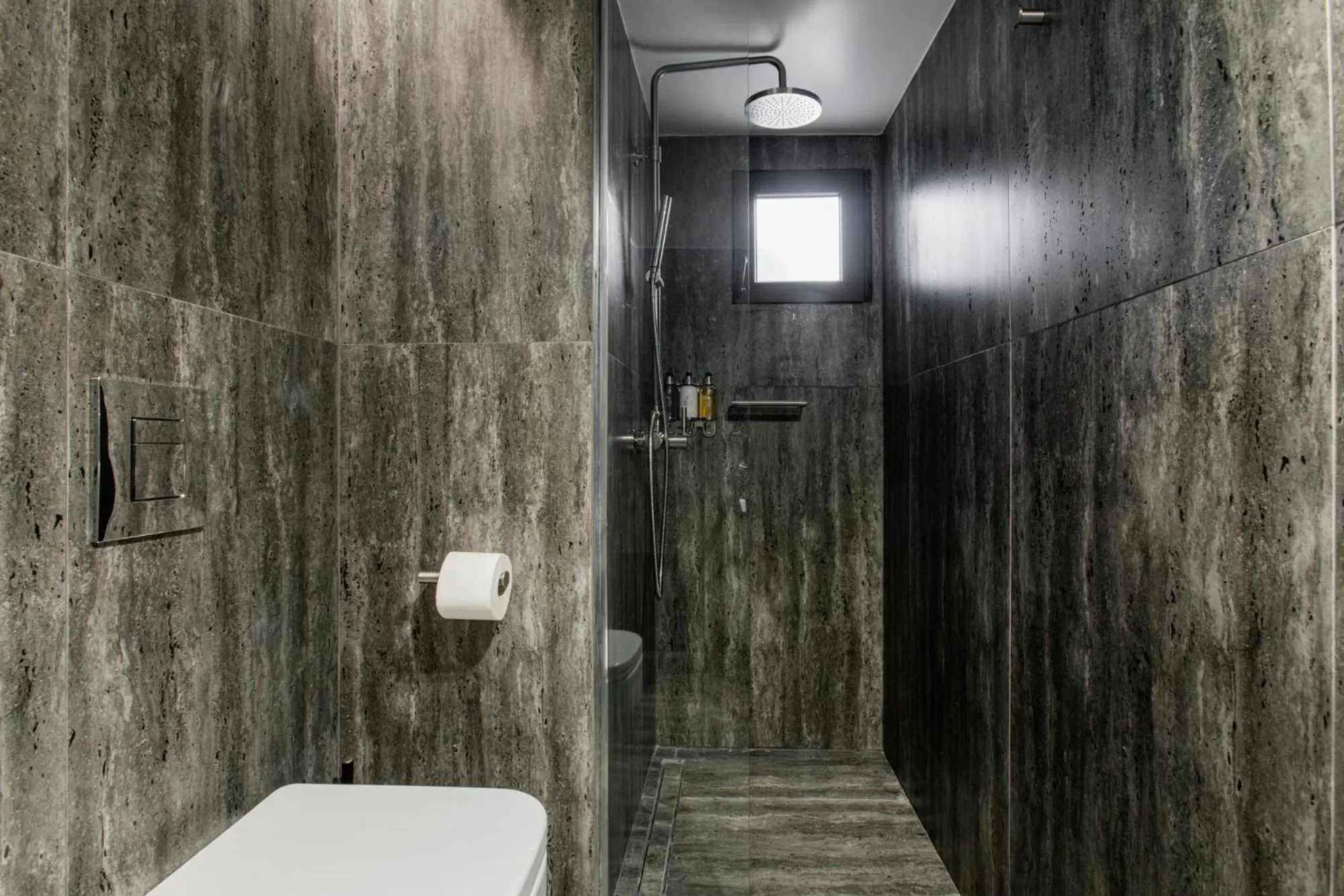 Shower in She Mykonos - Luxury Apartments