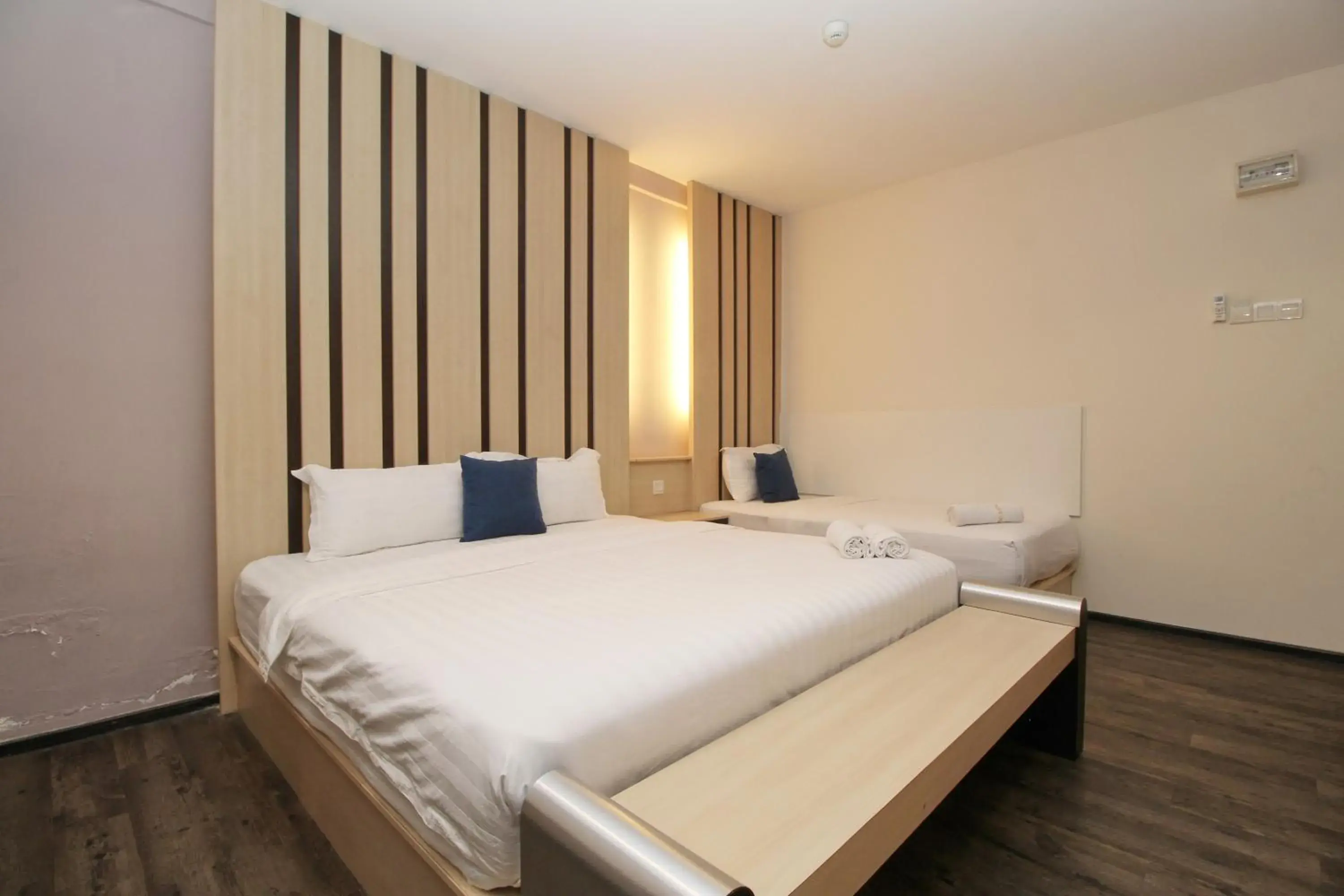Bed in Grand Kapar Hotel Klang Sentral