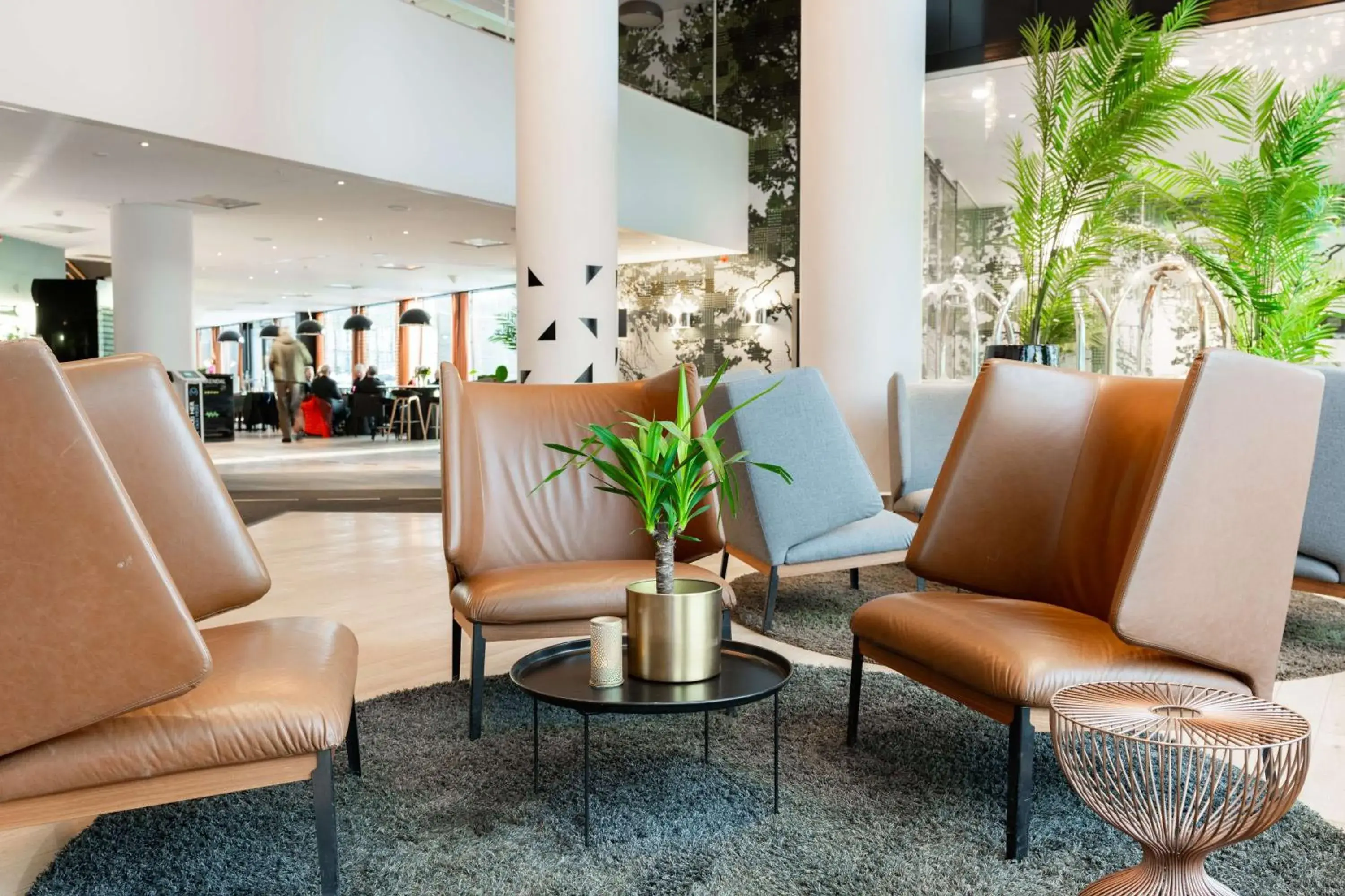 Lobby or reception in Scandic Lerkendal Lobby or reception in Scandic Lerkendal