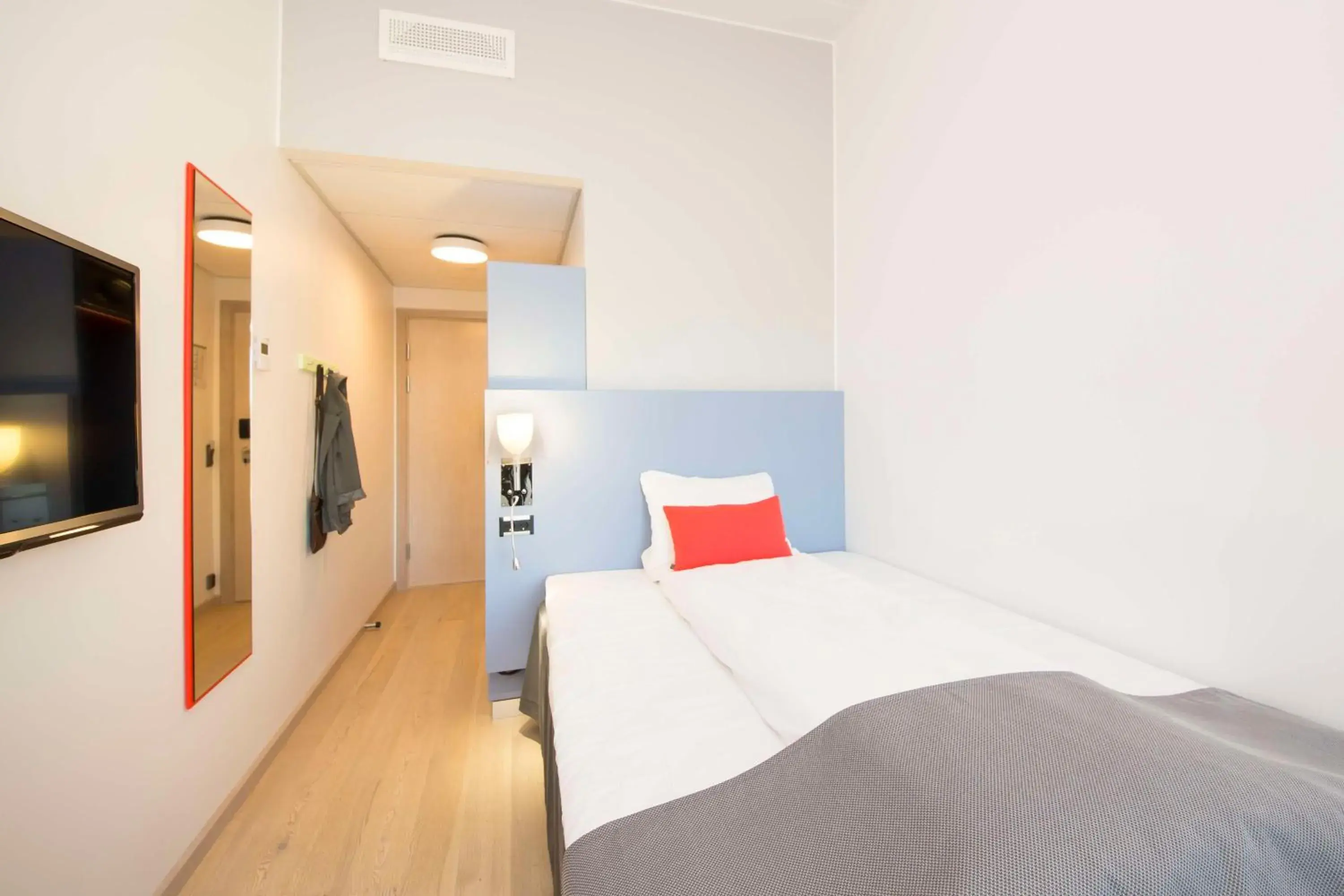 Bedroom, Bed in Scandic Lerkendal Bedroom, Bed in Scandic Lerkendal