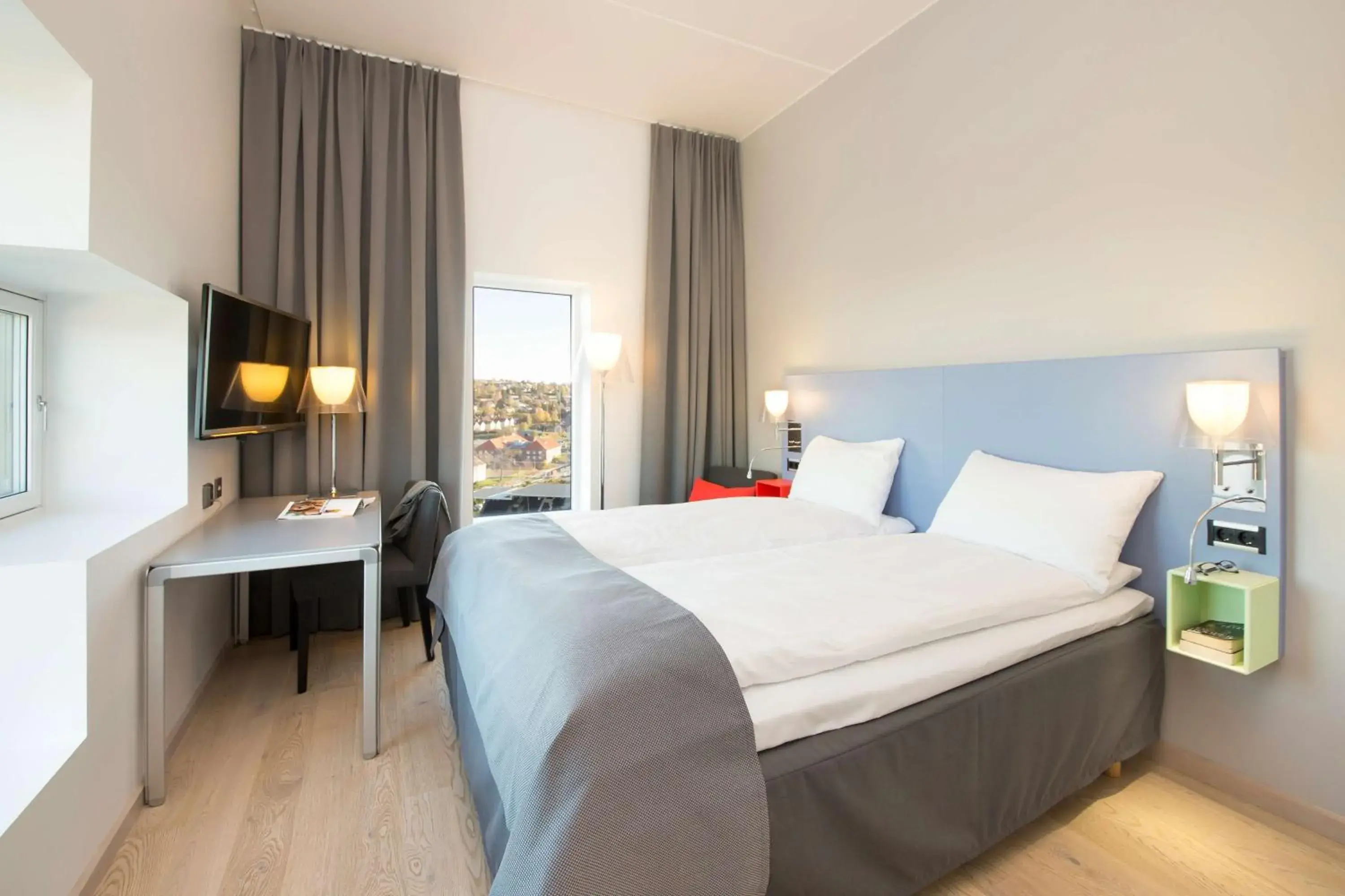 Bedroom, Bed in Scandic Lerkendal Bedroom, Bed in Scandic Lerkendal