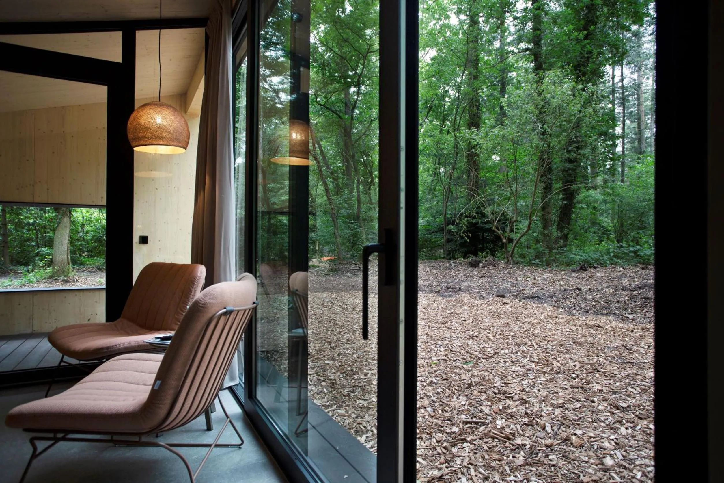 Garden view in Buitenplaats Petersburg