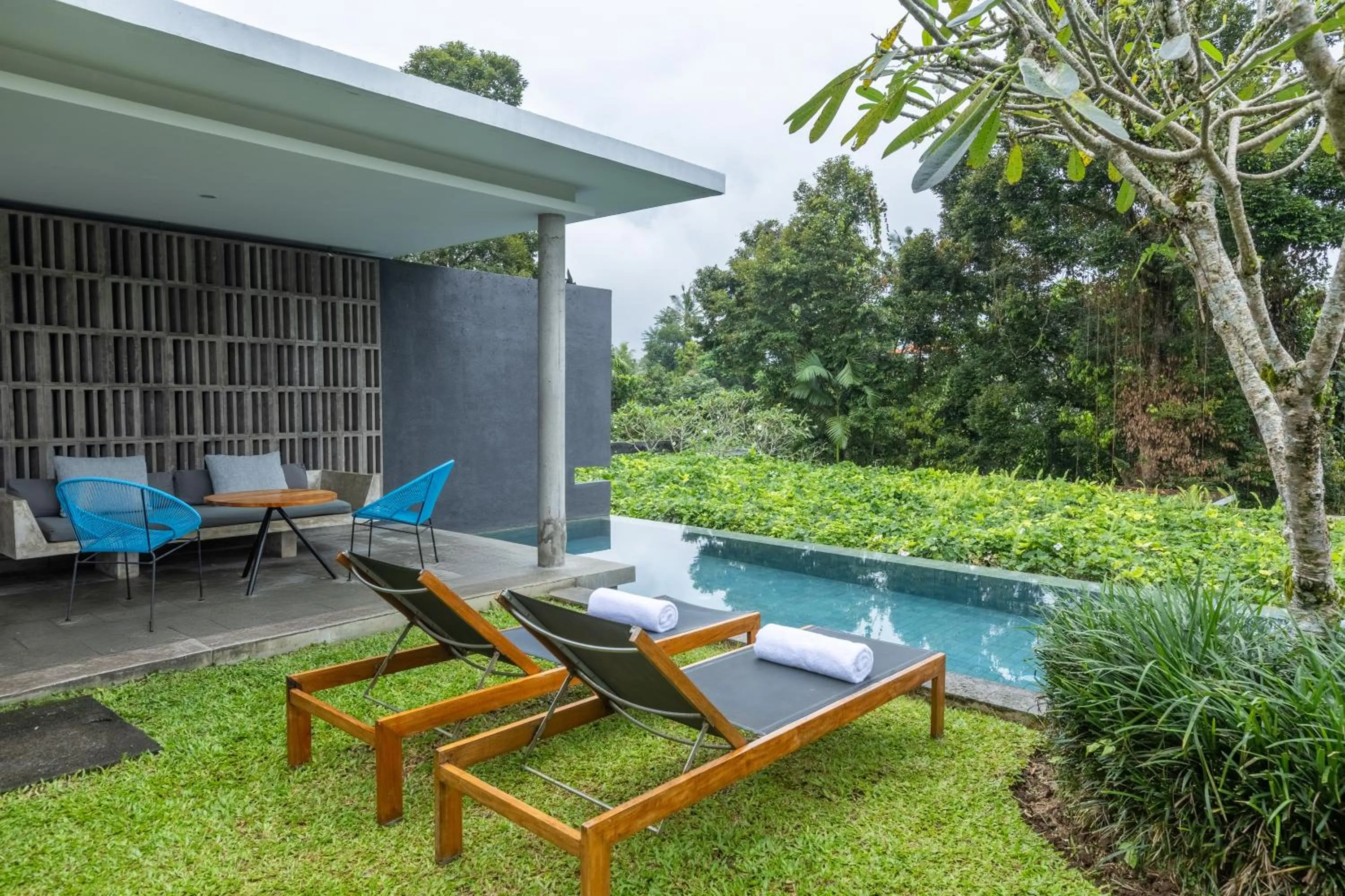 Patio in Aria Villas Ubud