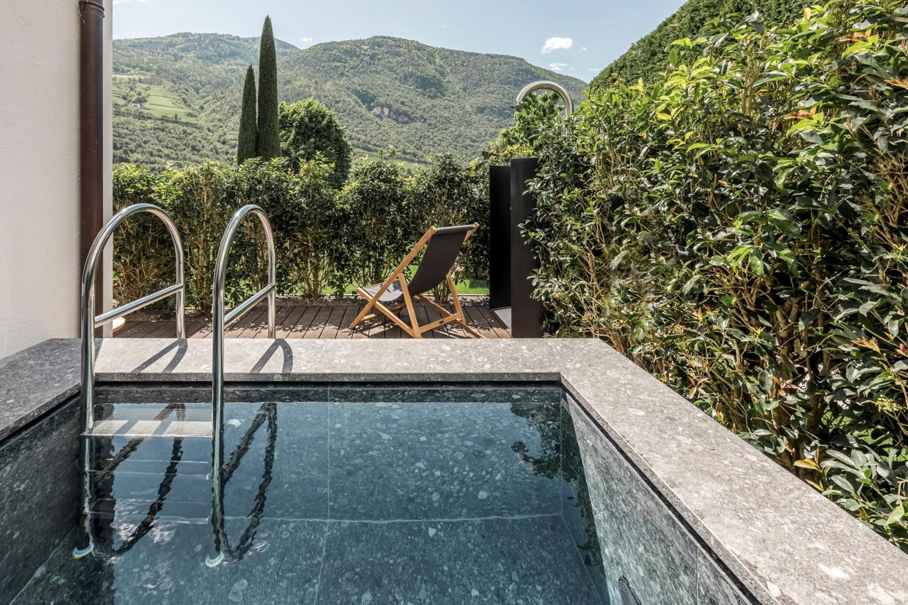 Hot Tub in Hotel Magdalener Hof