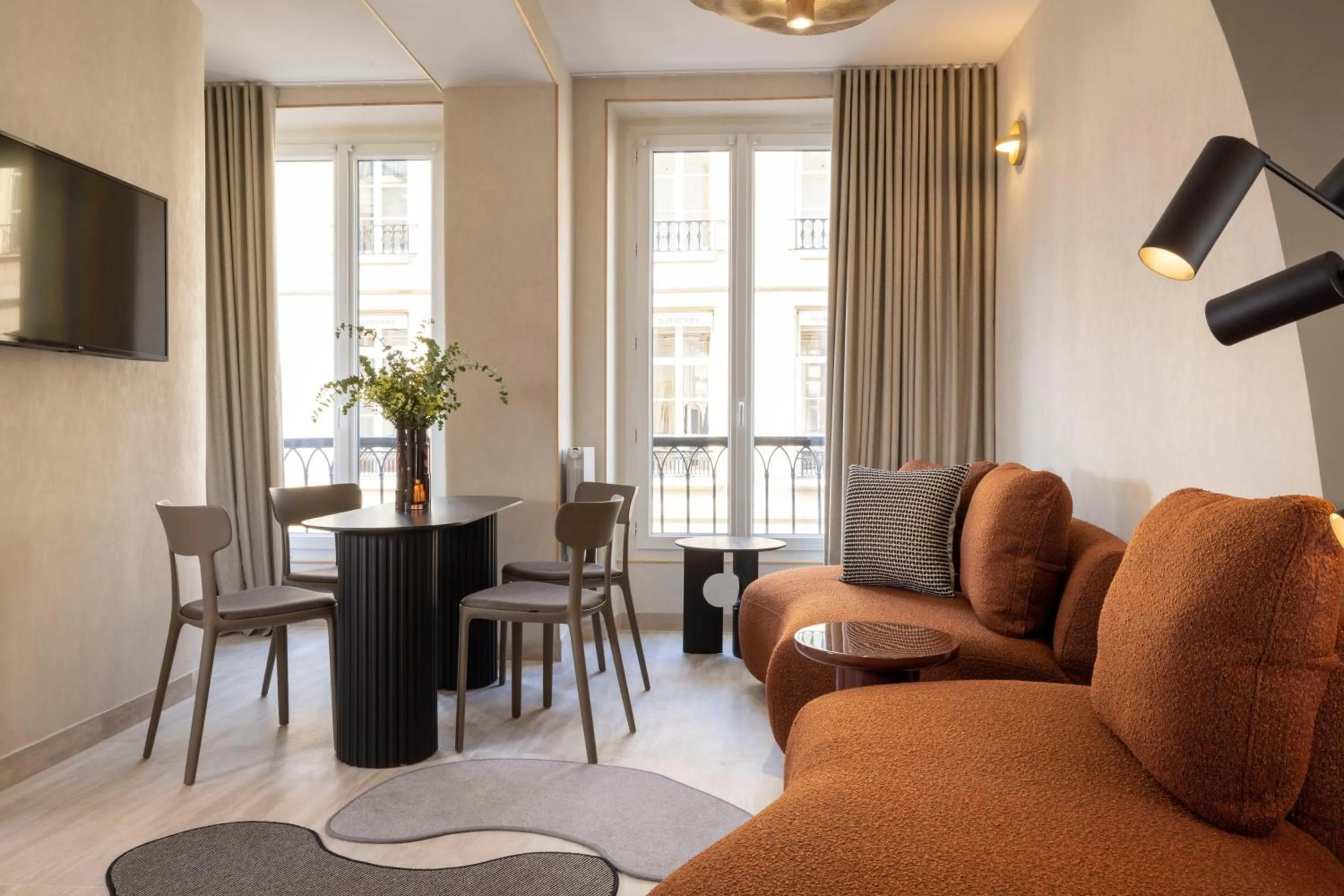 Living room in Yuna Saint-Honoré - Serviced Apartments