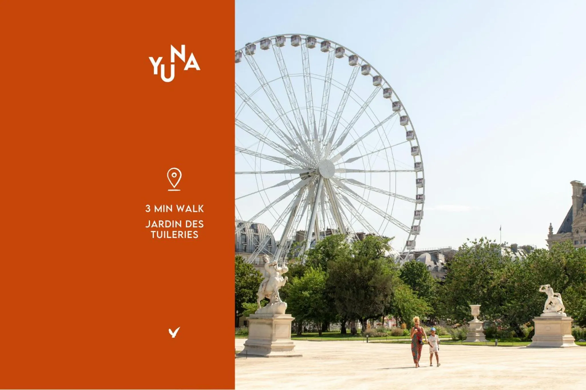 Property logo or sign in Yuna Saint-Honoré - Serviced Apartments