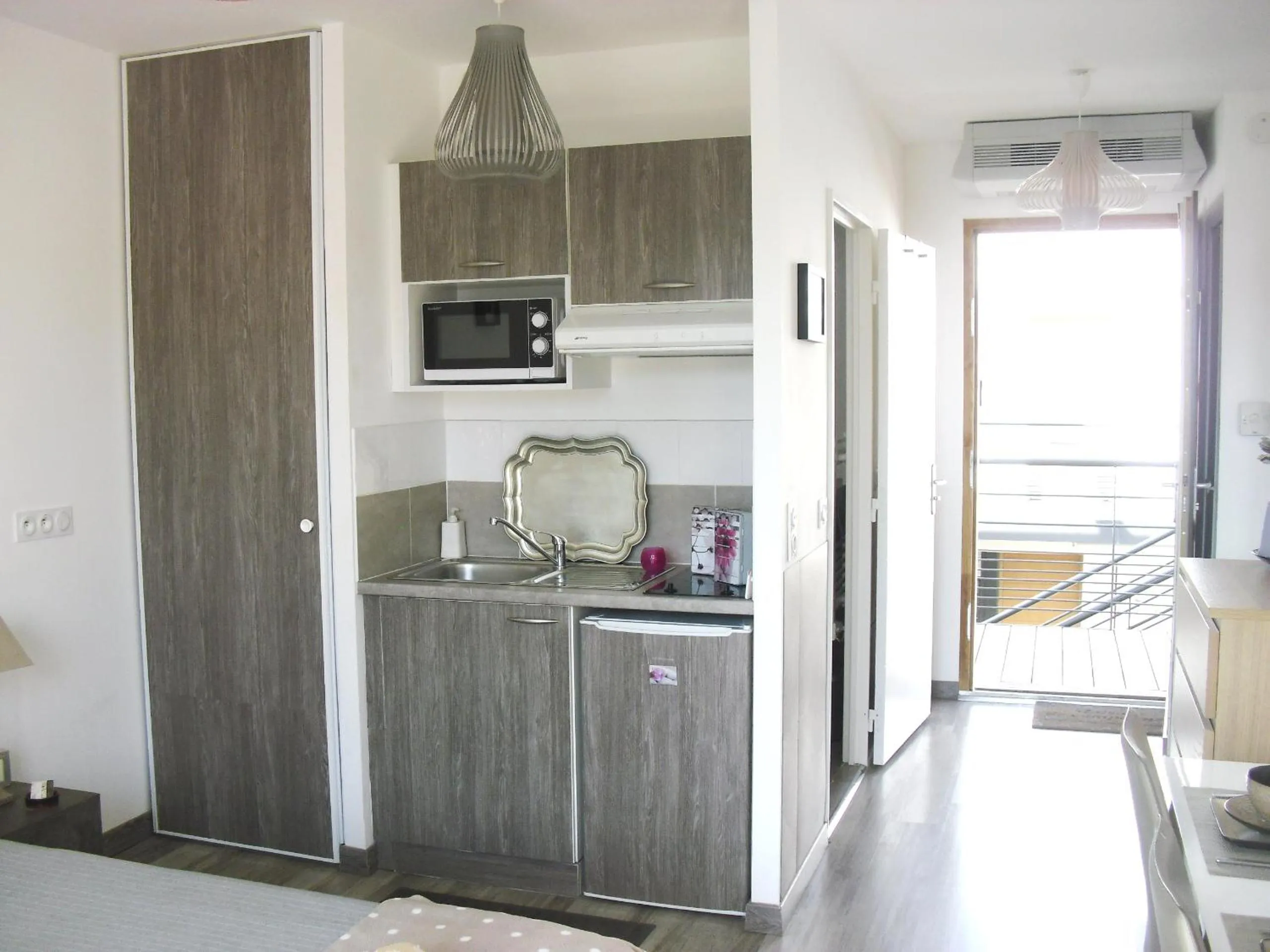 Kitchen or kitchenette in Studio à Deux Pas d'Aix