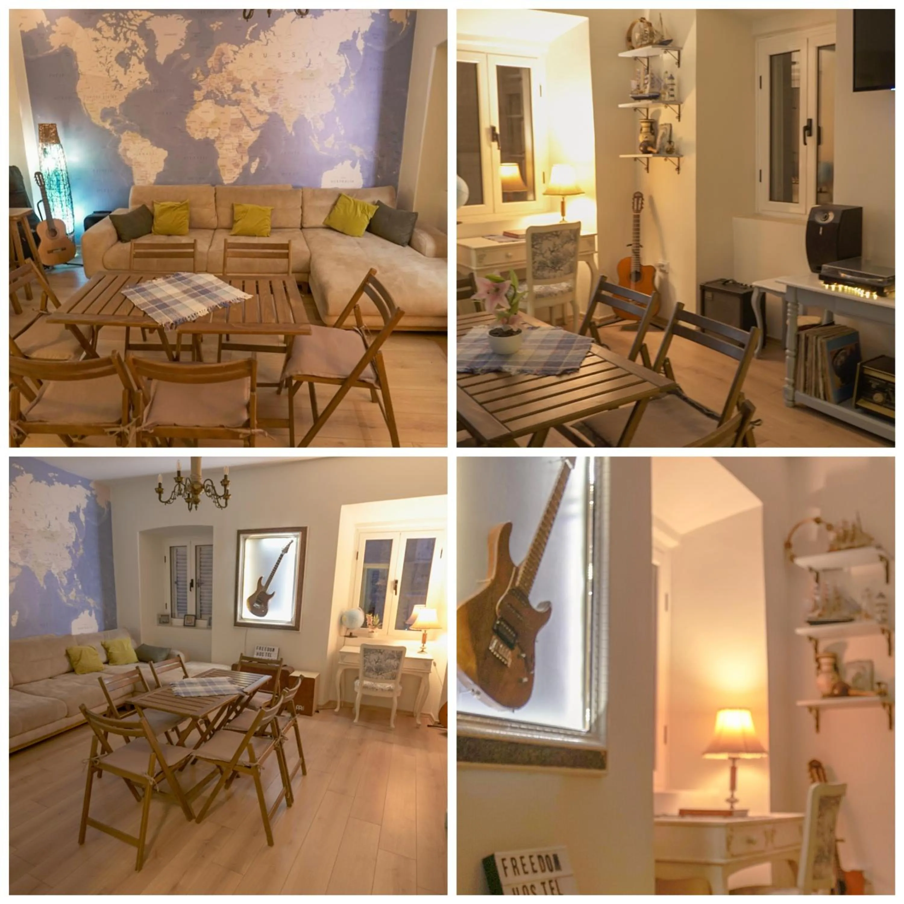 Communal lounge/ TV room in FREEDOM HOSTEL