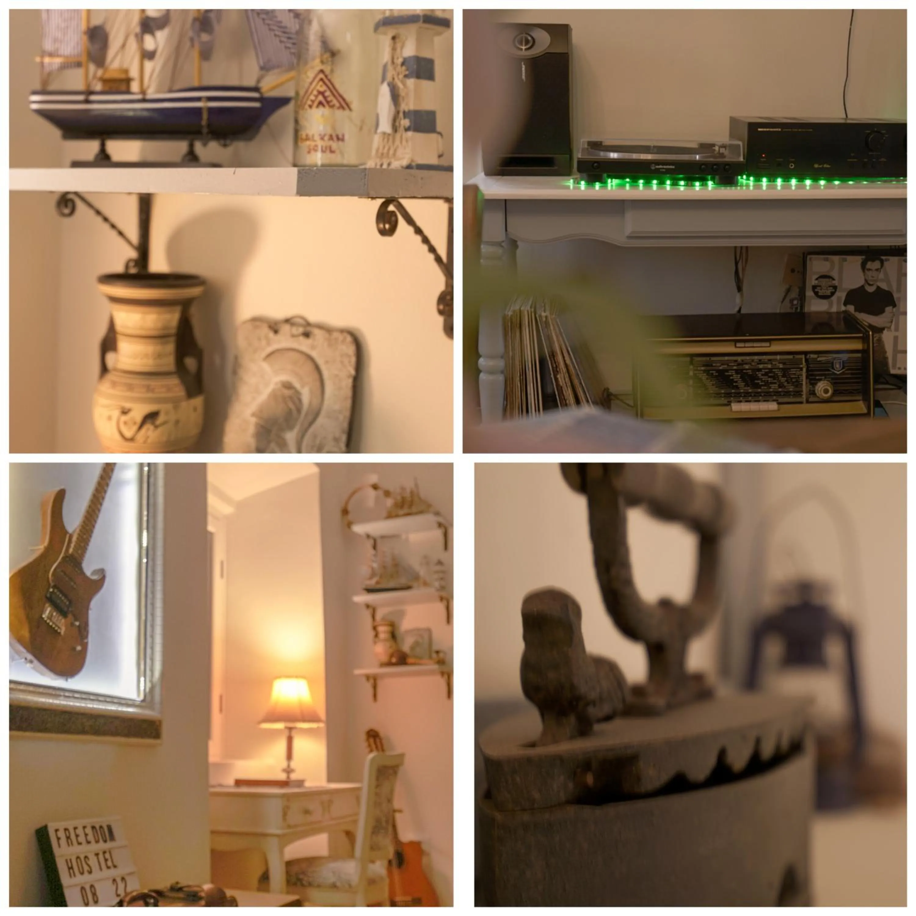 Decorative detail in FREEDOM HOSTEL