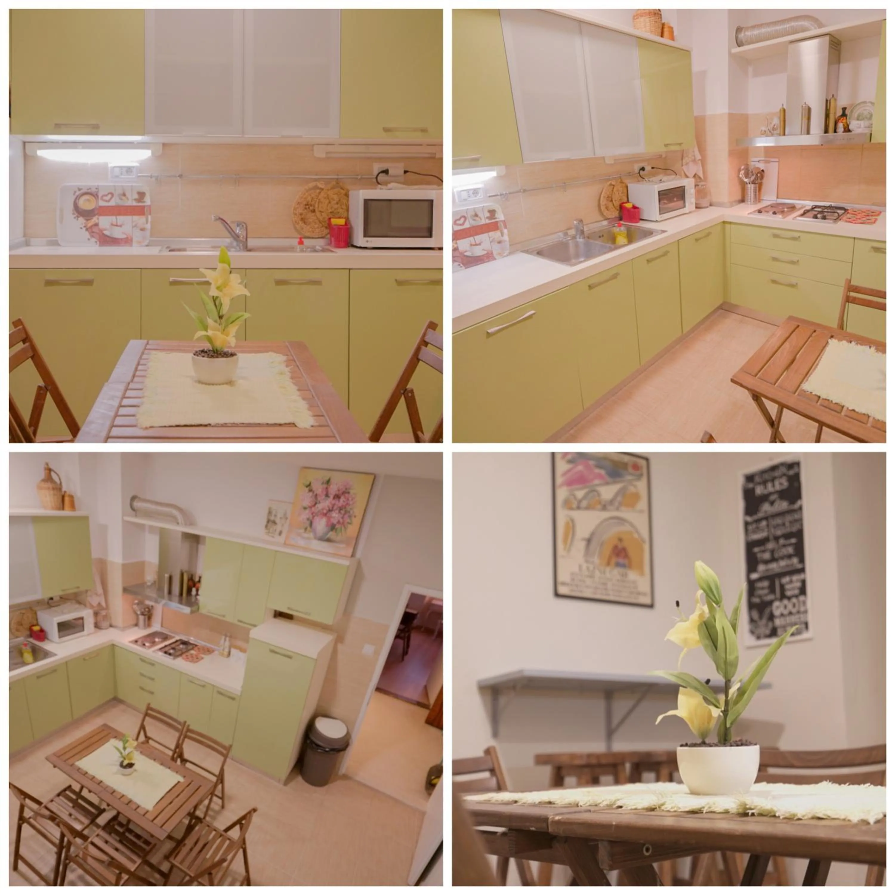 Communal kitchen in FREEDOM HOSTEL