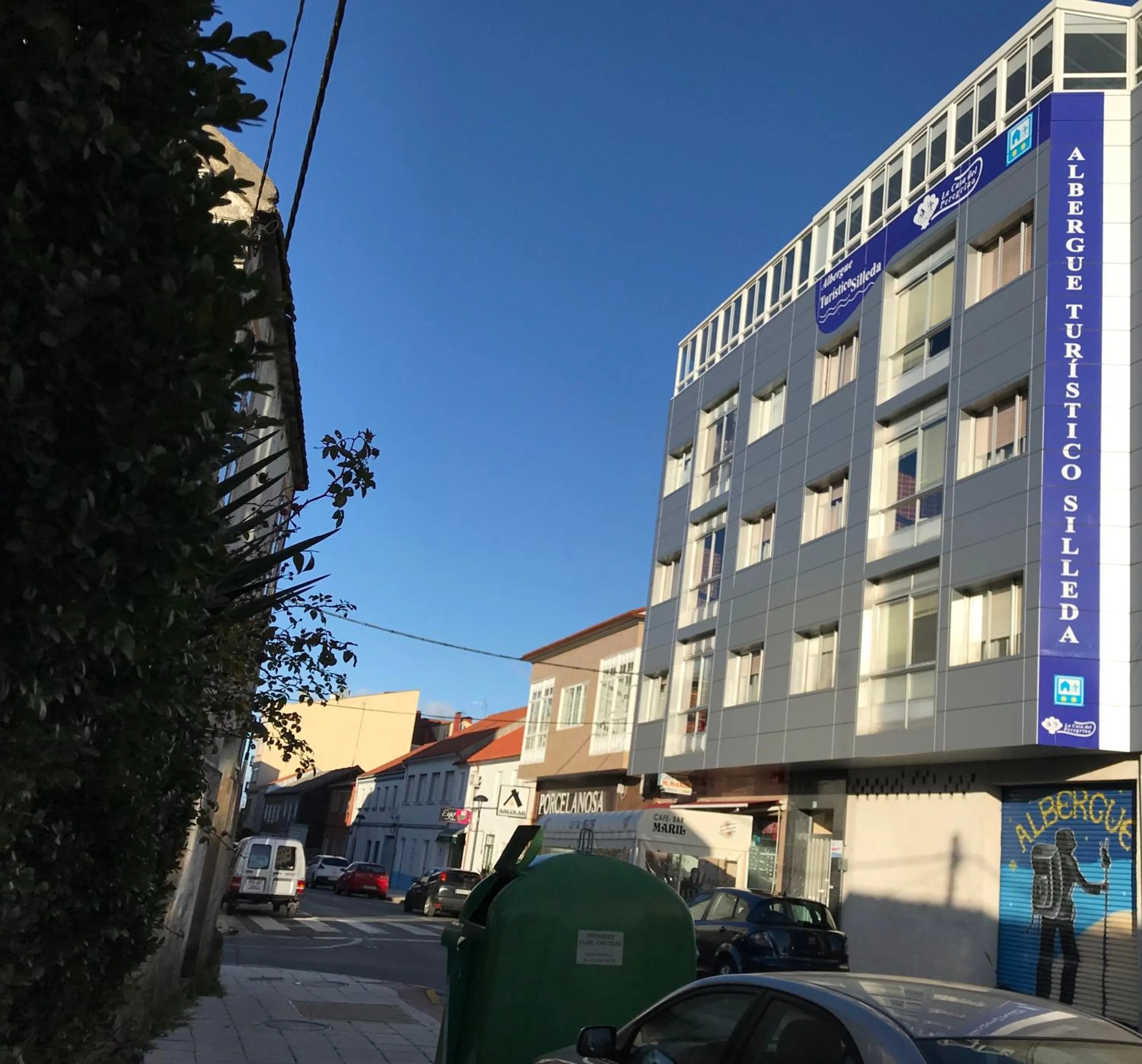 Facade/entrance in Albergue Turístico Silleda
