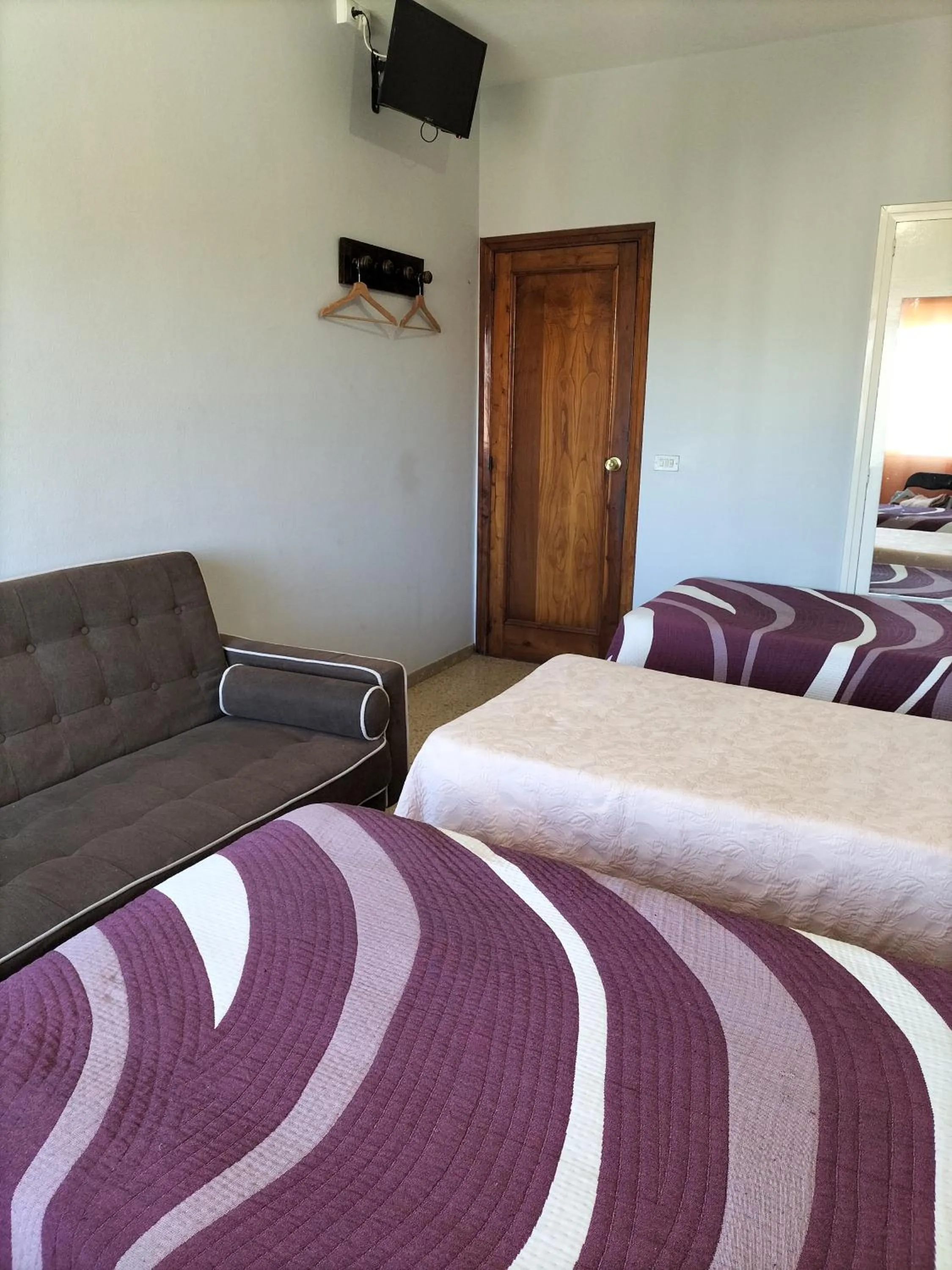 Bedroom, Bed in Albergue Turístico Silleda