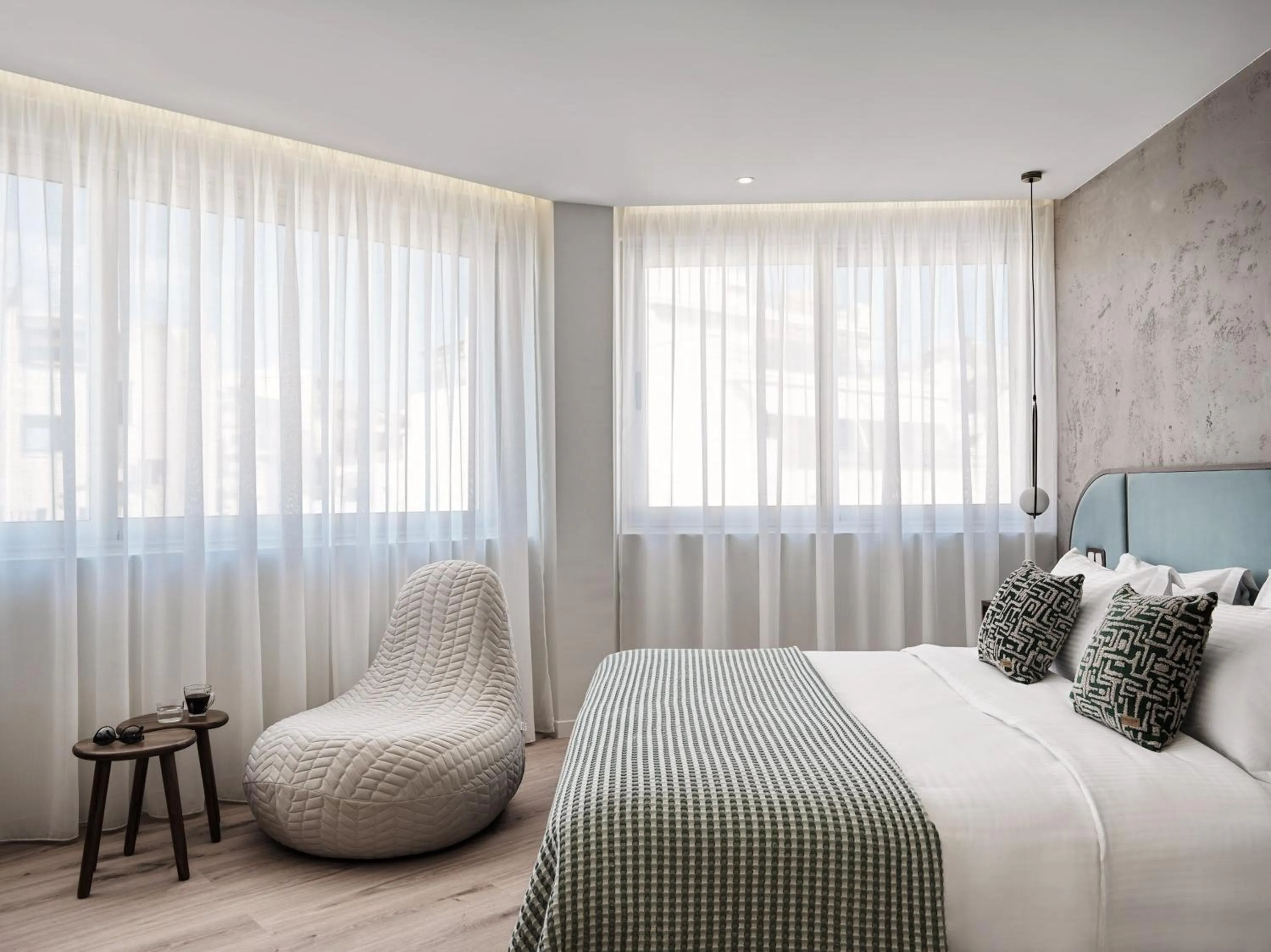 Bed in The Lekka Hotel & Spa